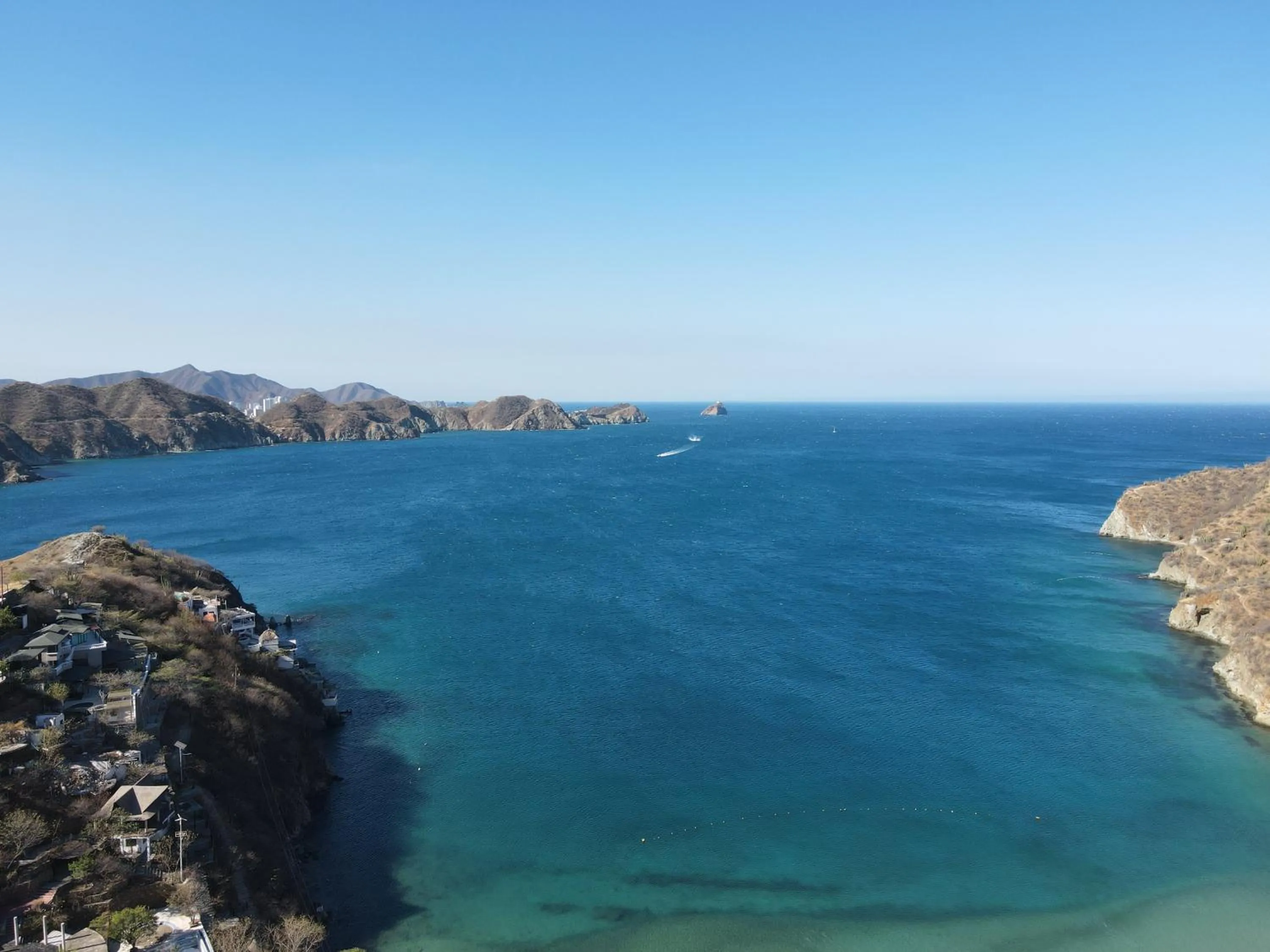 Bird's eye view in Paraíso Casa de Playa