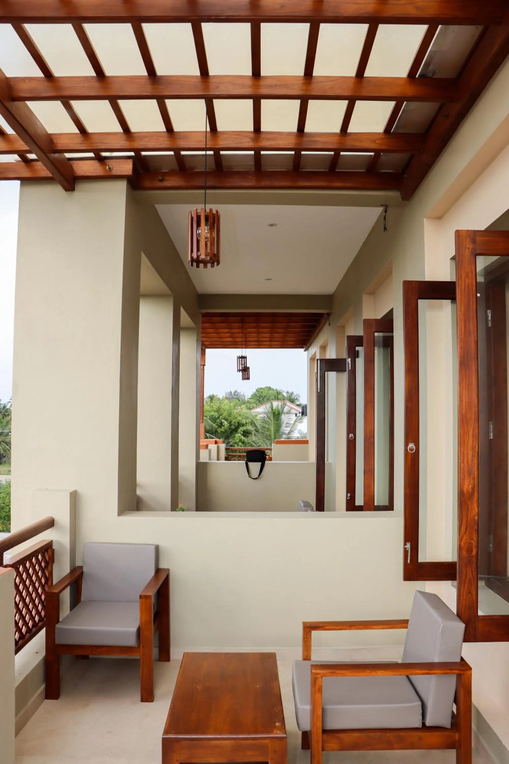 Patio in Paddyway Resort