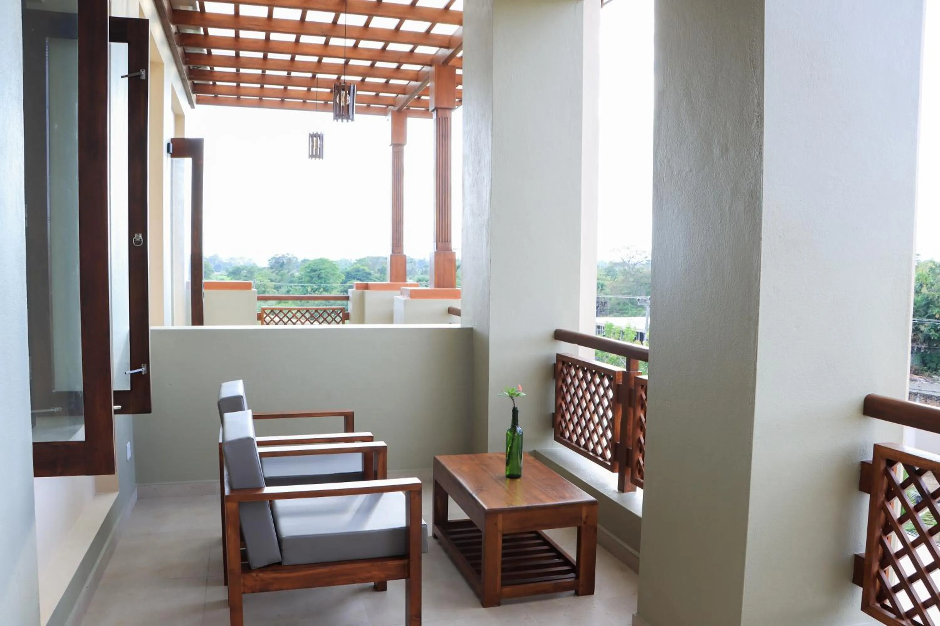 Patio in Paddyway Resort