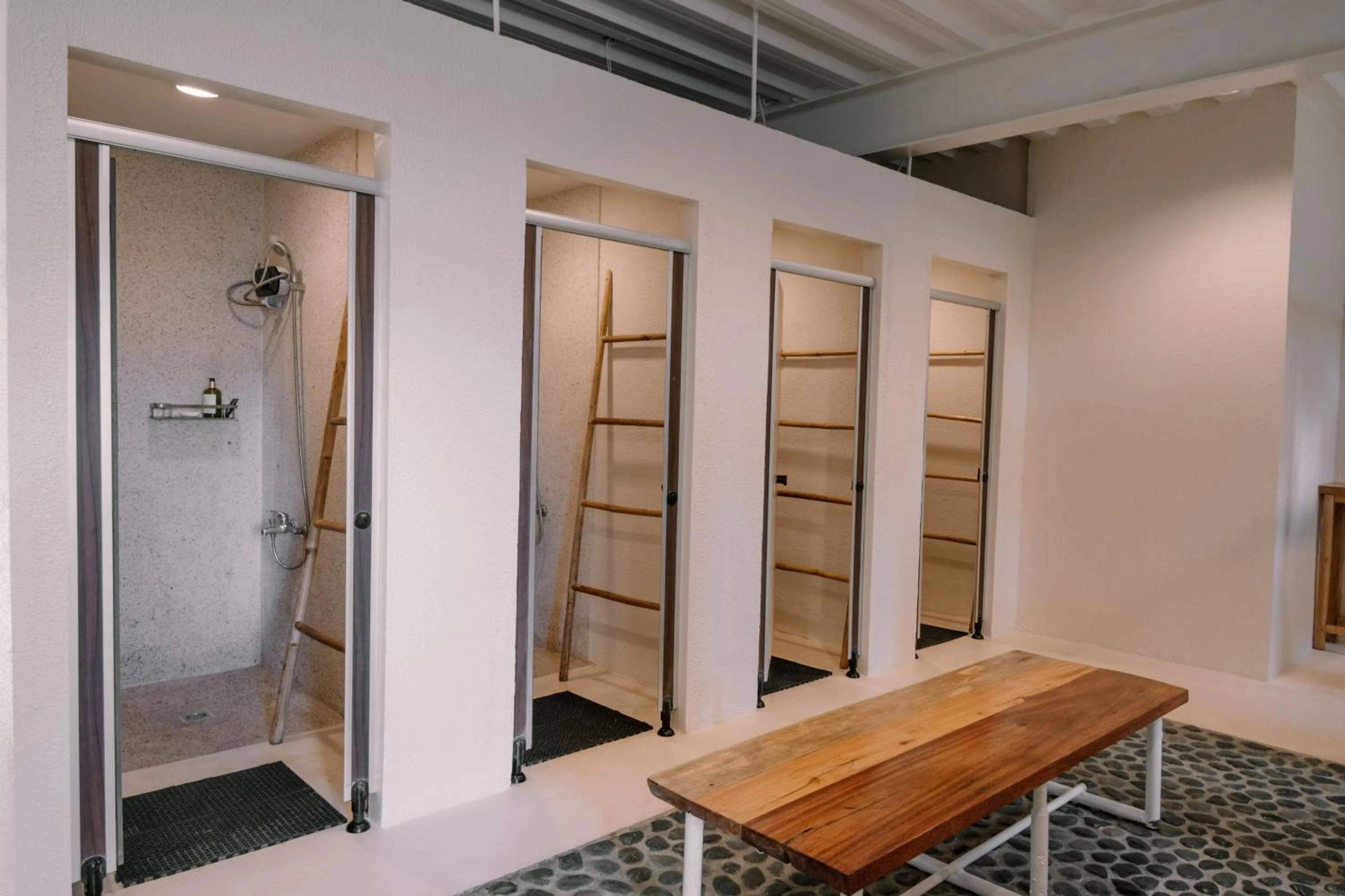 Shower in Happiness Hostel Siargao