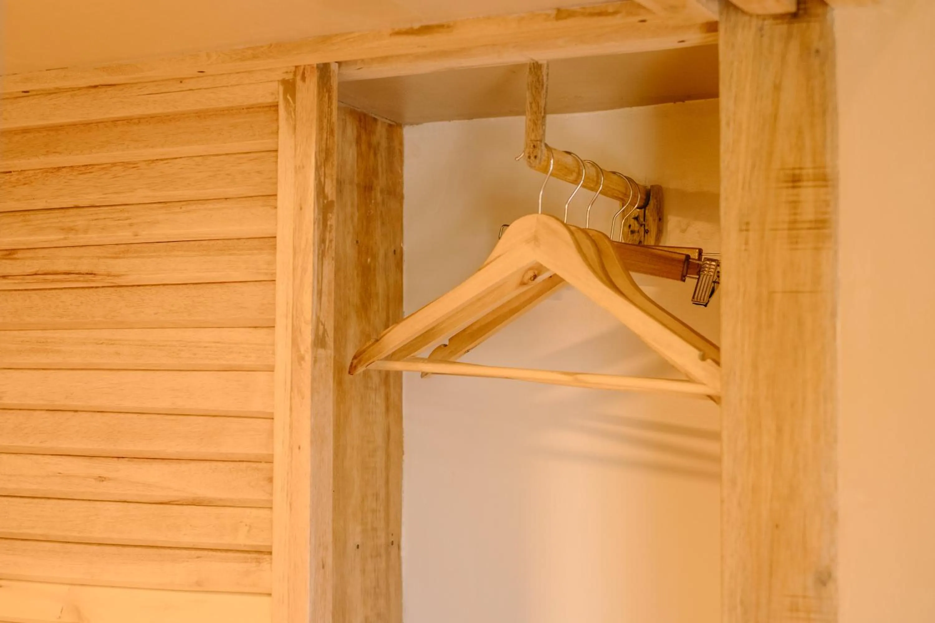 wardrobe in Happiness Hostel Siargao