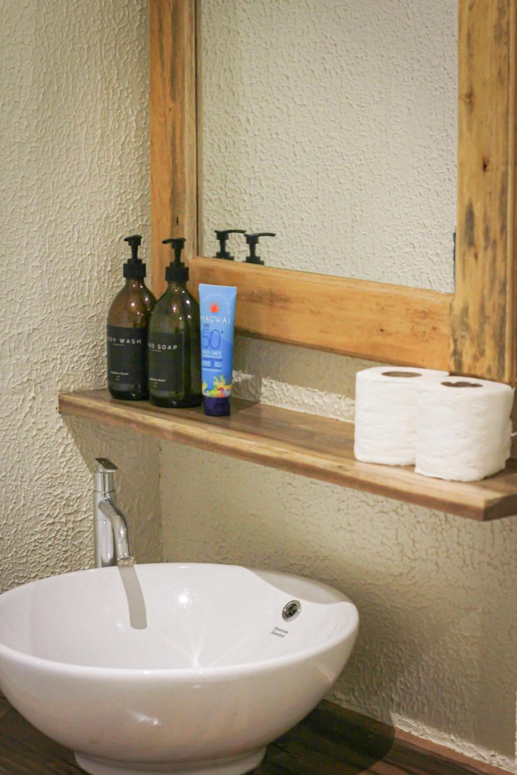 Bathroom in Happiness Hostel Siargao