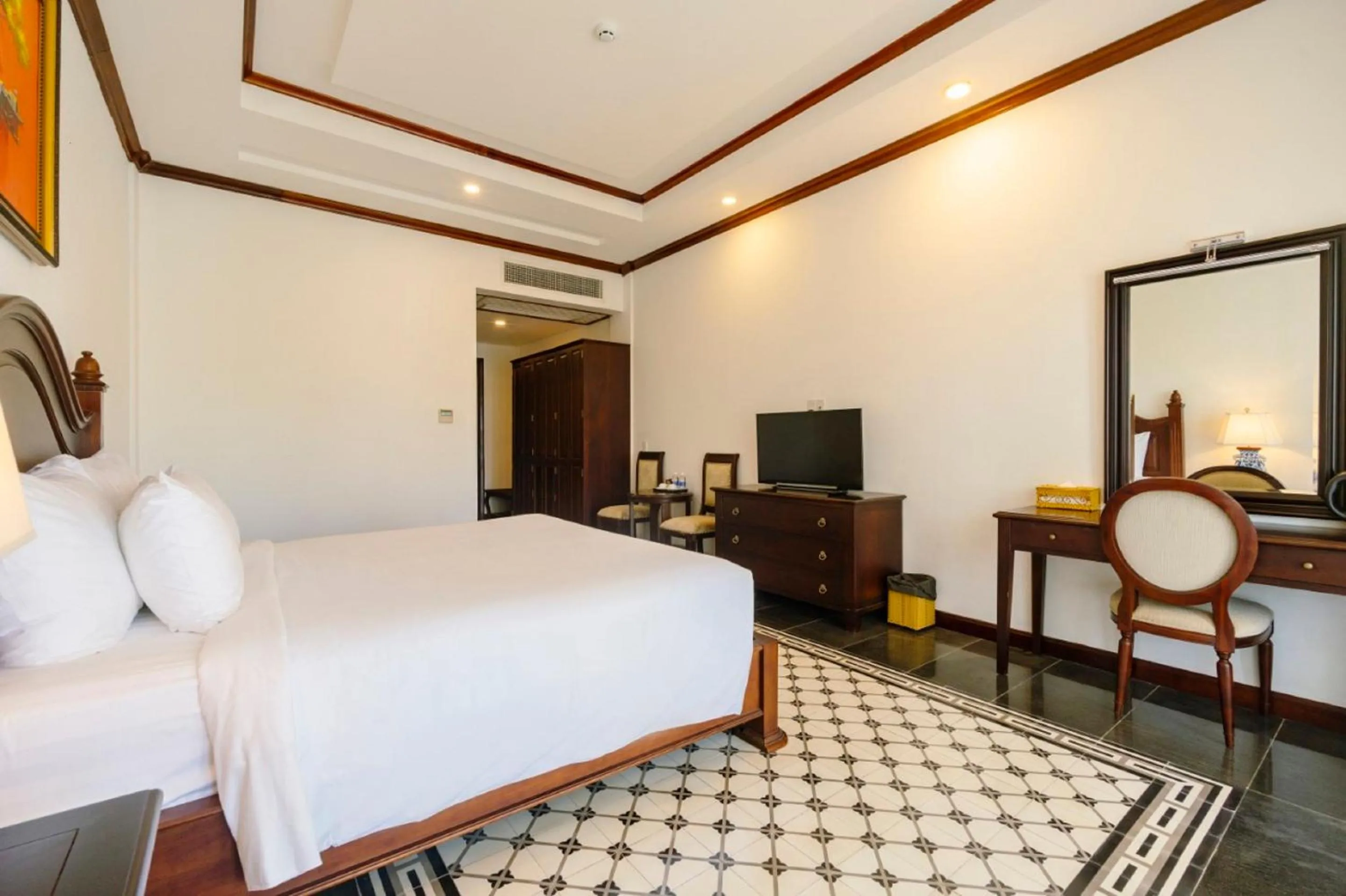 Bed in Tahiti Resort