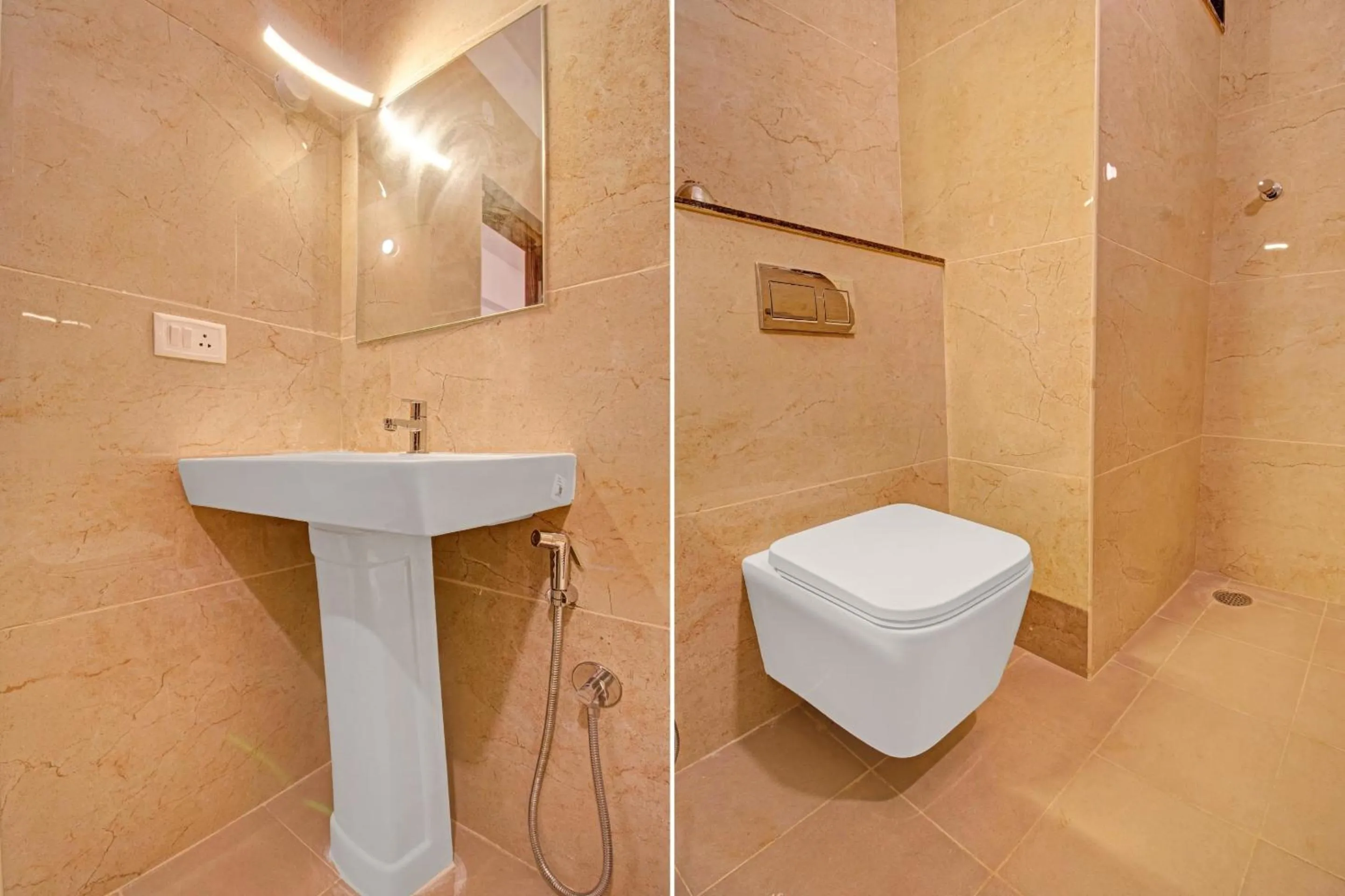 Bathroom in Collection O Petals Otium Business Hotel