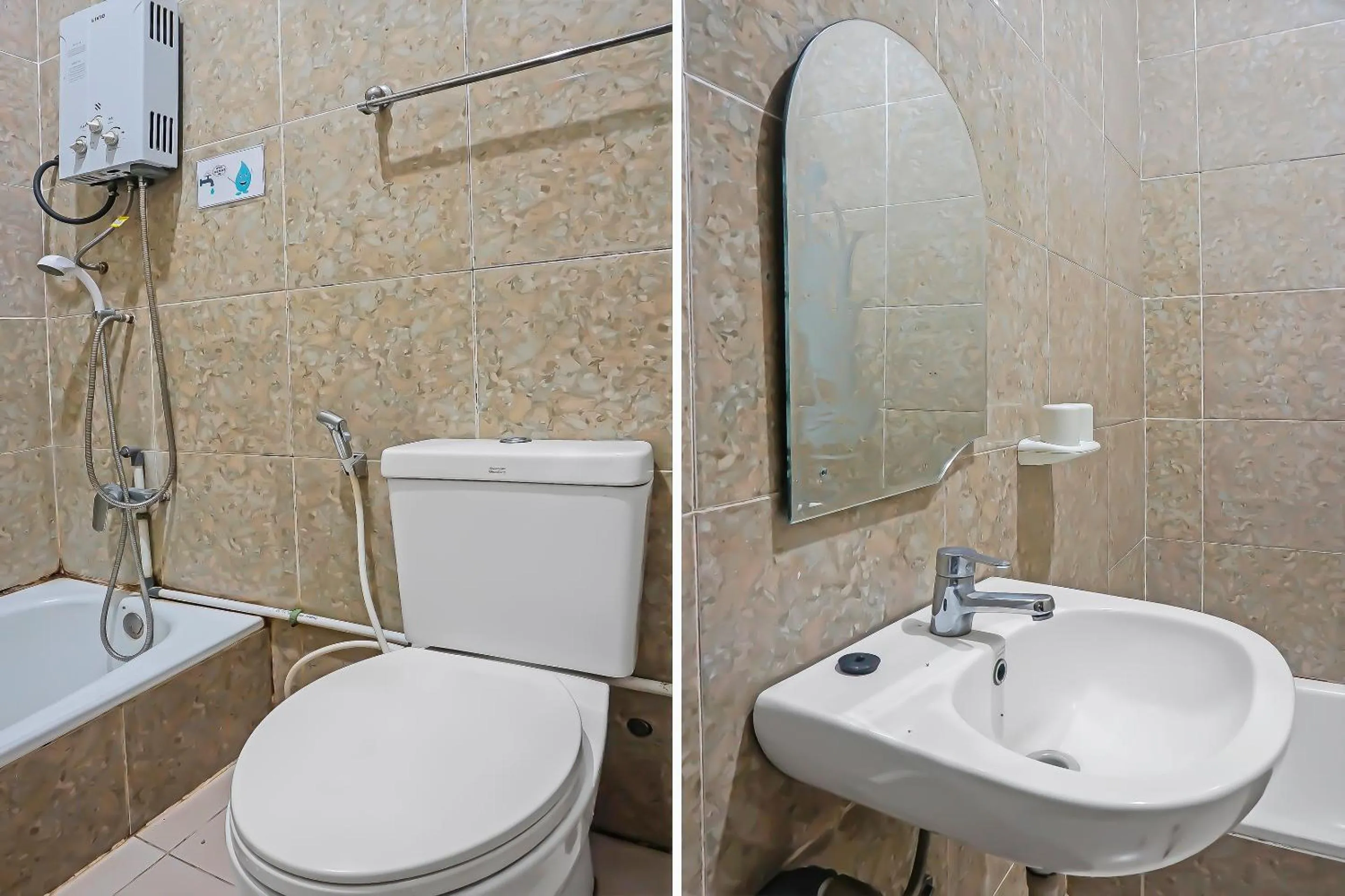 Bathroom in Hotel O Bogor Guest House