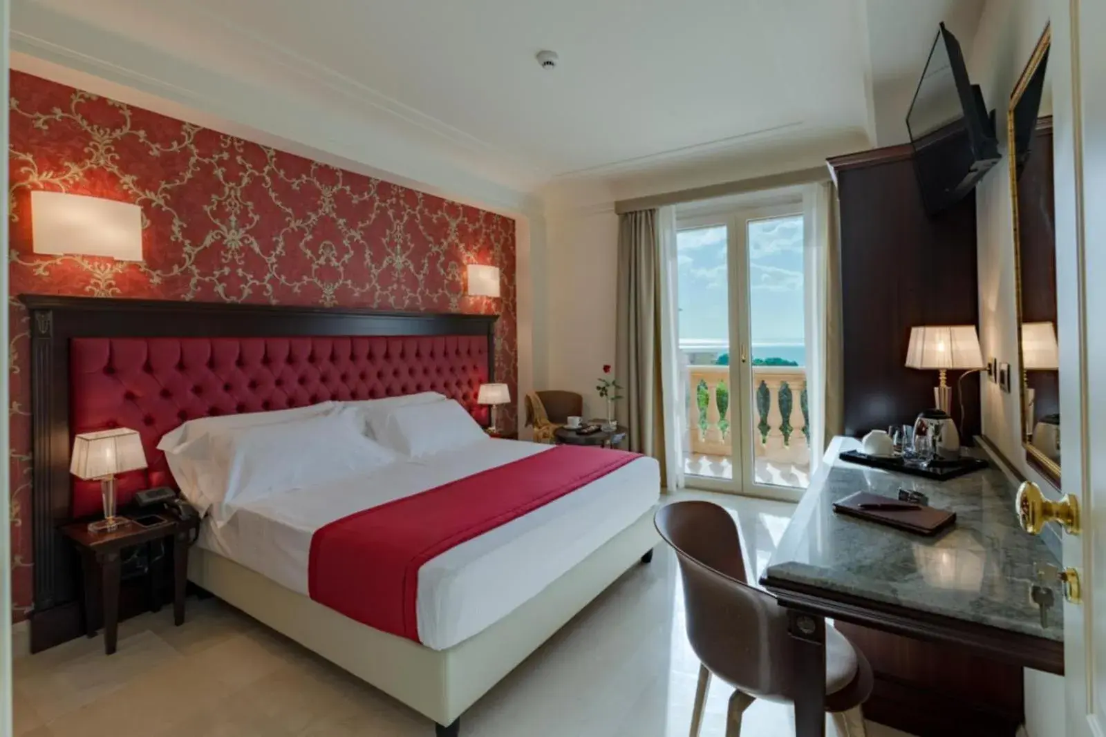 Double Room with Balcony and Sea View - single occupancy in La Paloma Blanca Hotel Double Room with Balcony and Sea View - single occupancy in La Paloma Blanca Hotel