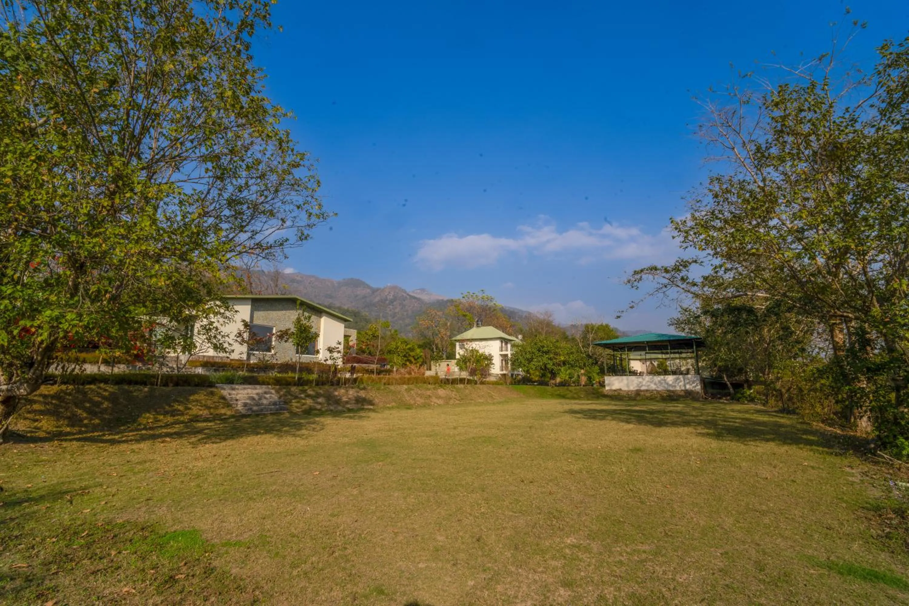 Garden view in The Corbett Greens