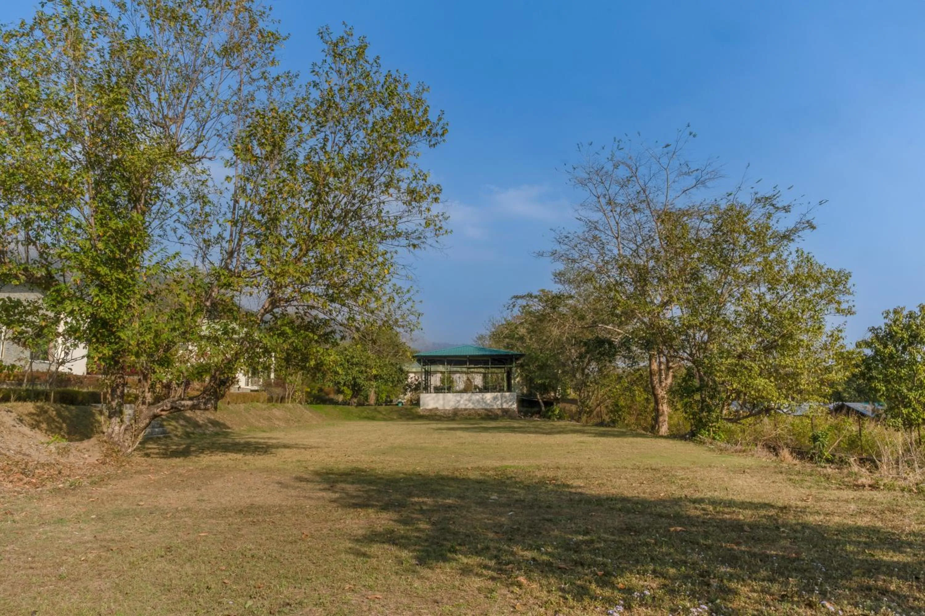 Garden view in The Corbett Greens