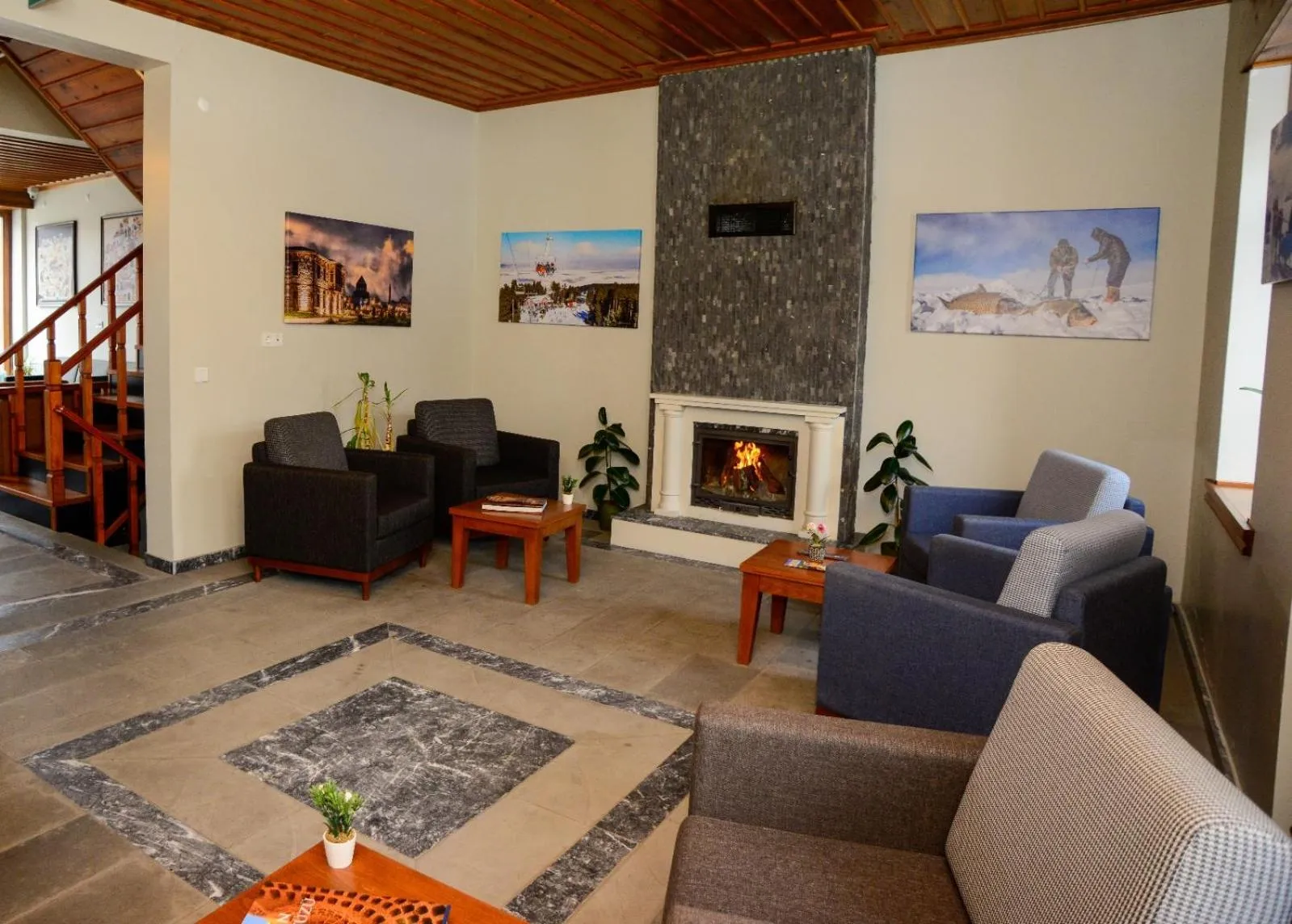 Seating area in AHISKA PALAS OTEL