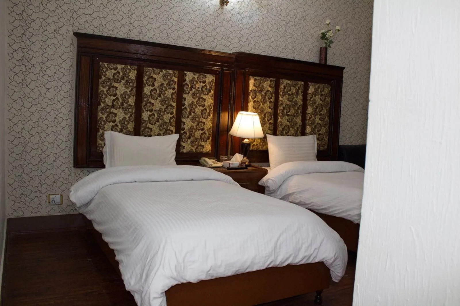 Bed in Margalla View Motel