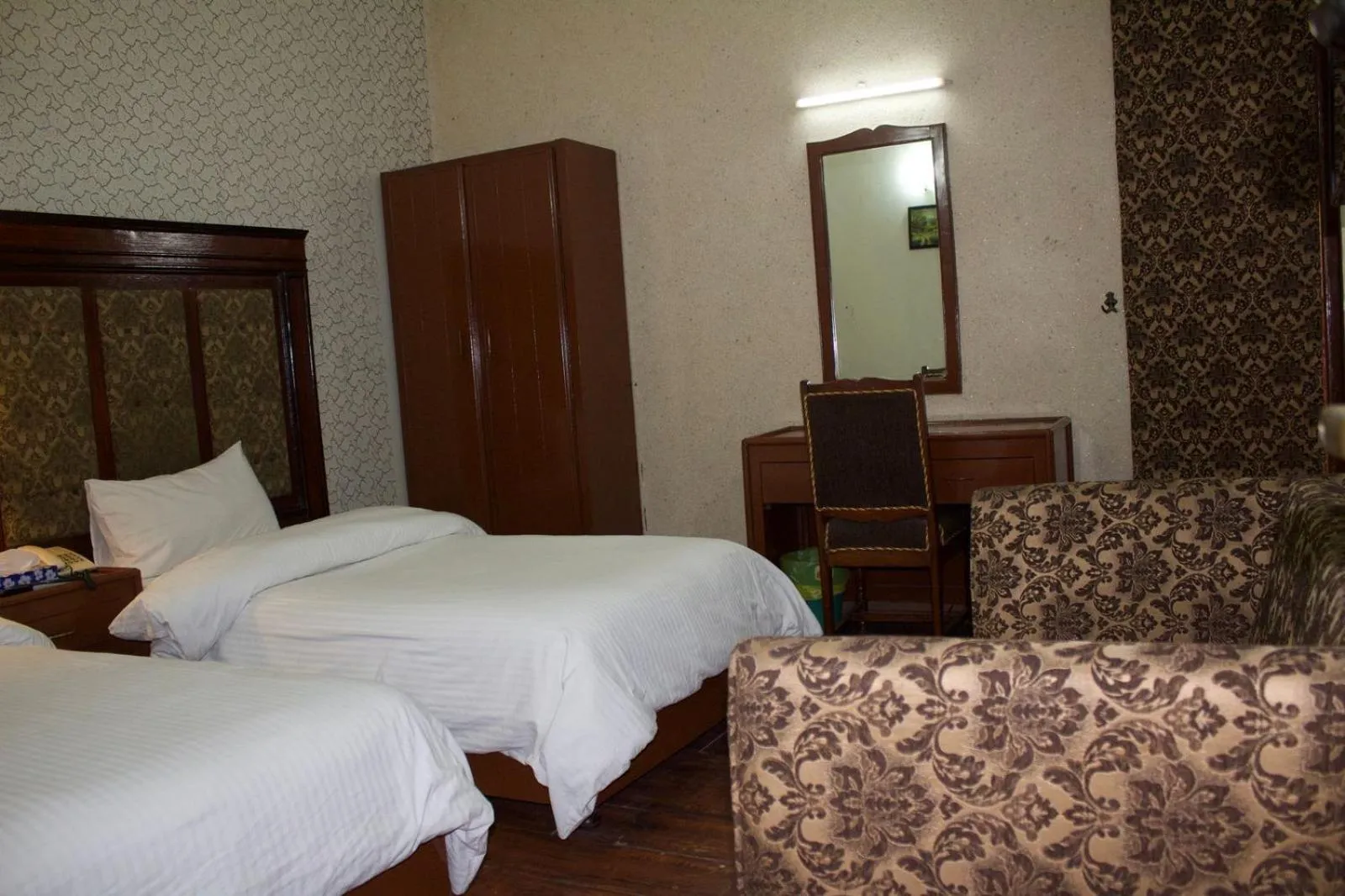 Bed in Margalla View Motel