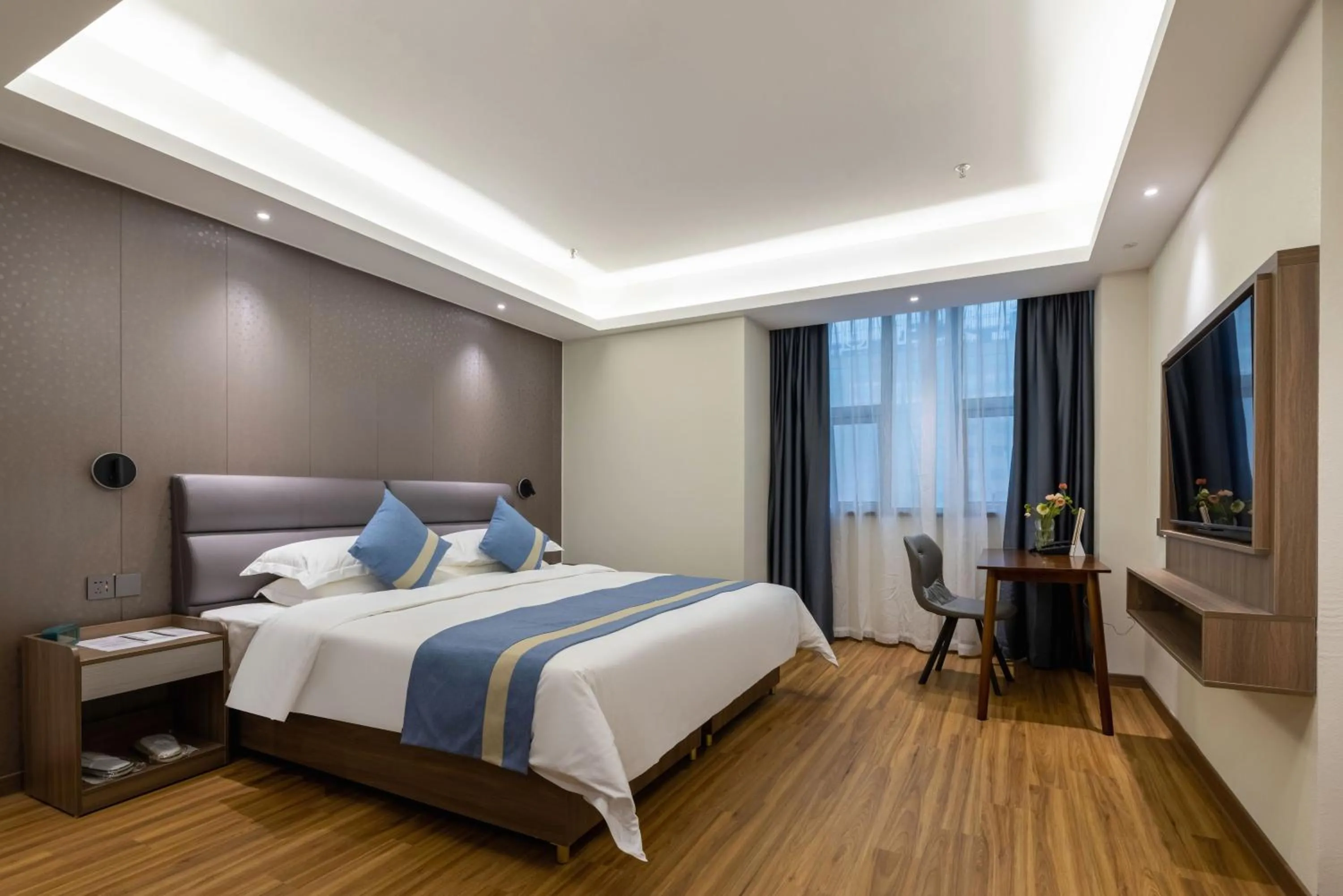 Bed in Citadines Zhengda Mall Hefei