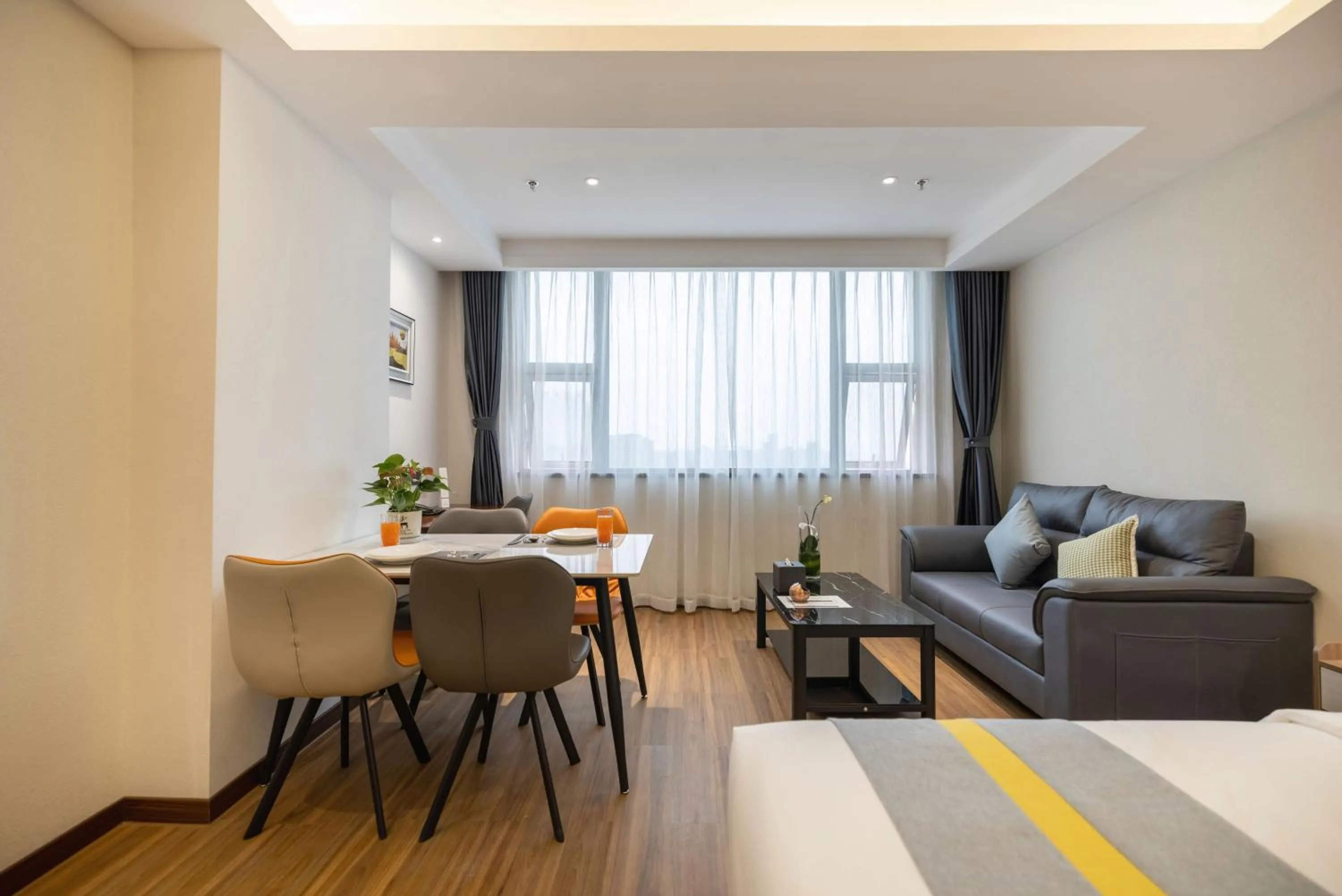 Bed in Citadines Zhengda Mall Hefei