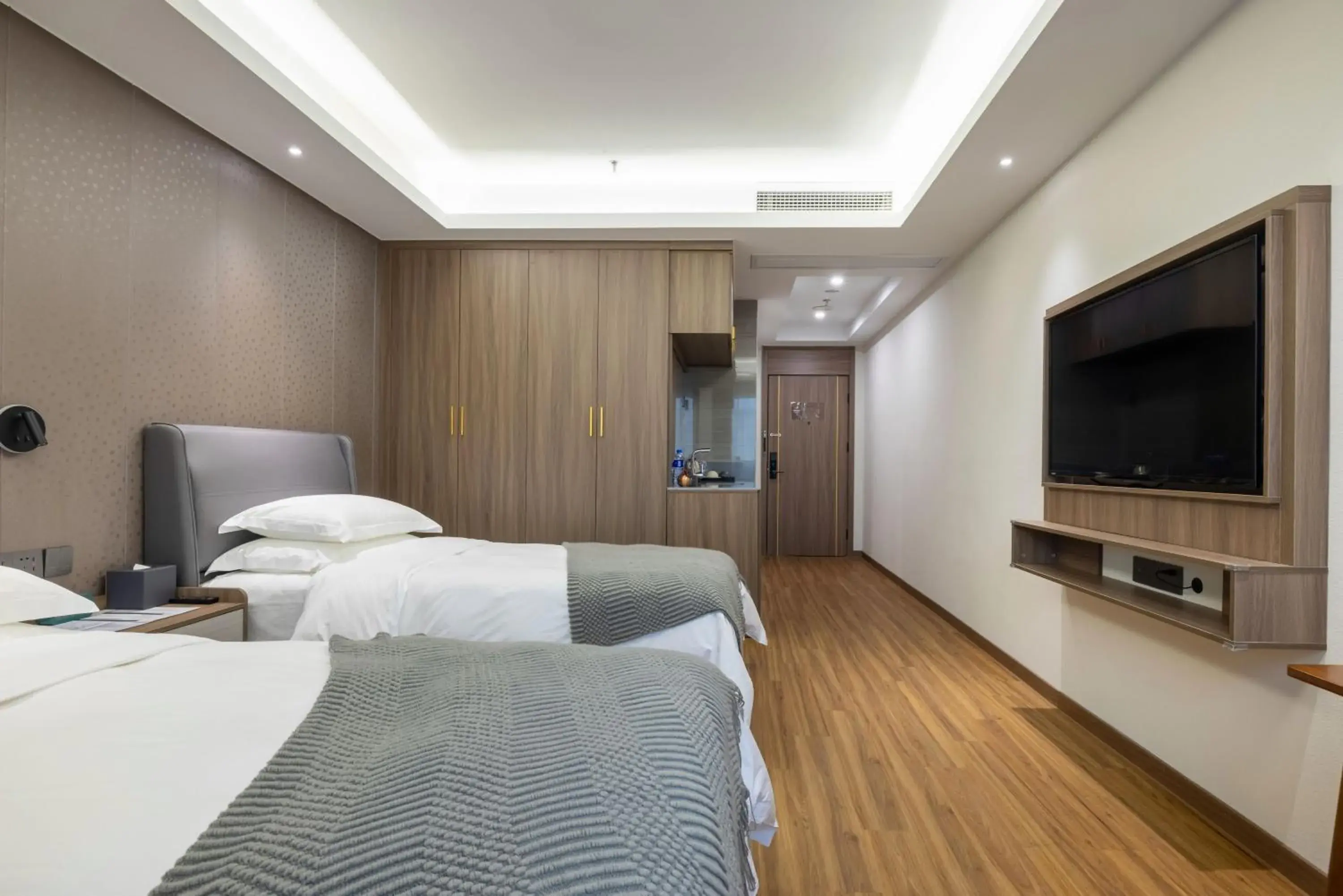 Photo of the whole room, Bed in Citadines Zhengda Mall Hefei Photo of the whole room, Bed in Citadines Zhengda Mall Hefei