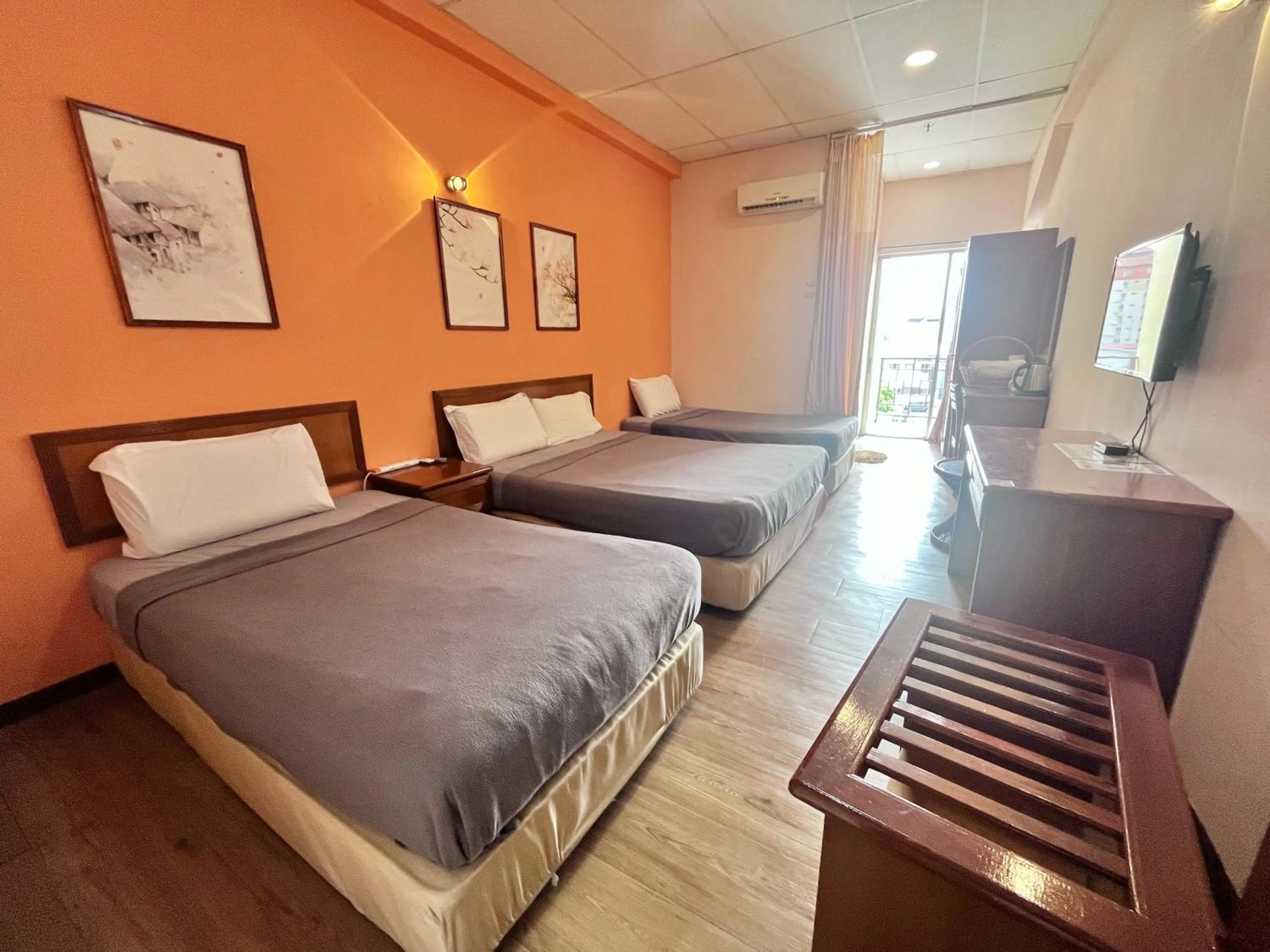 Bed in Heng Ann Guest House