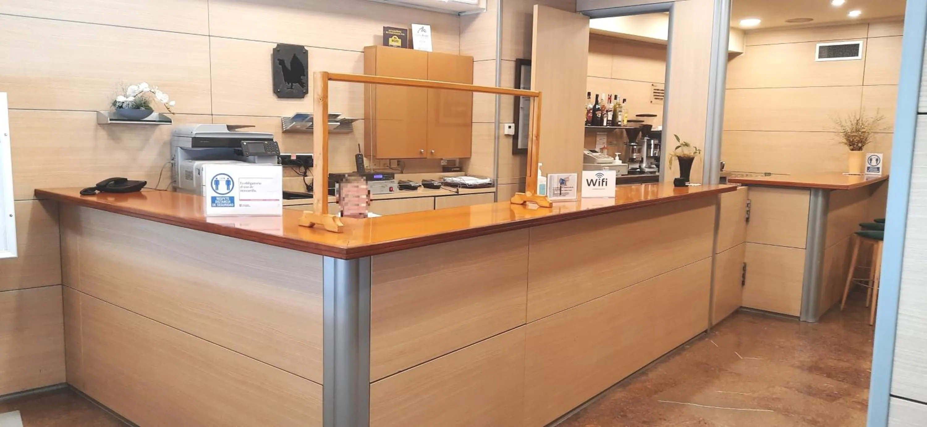 Lobby or reception in Hotel Urogallo