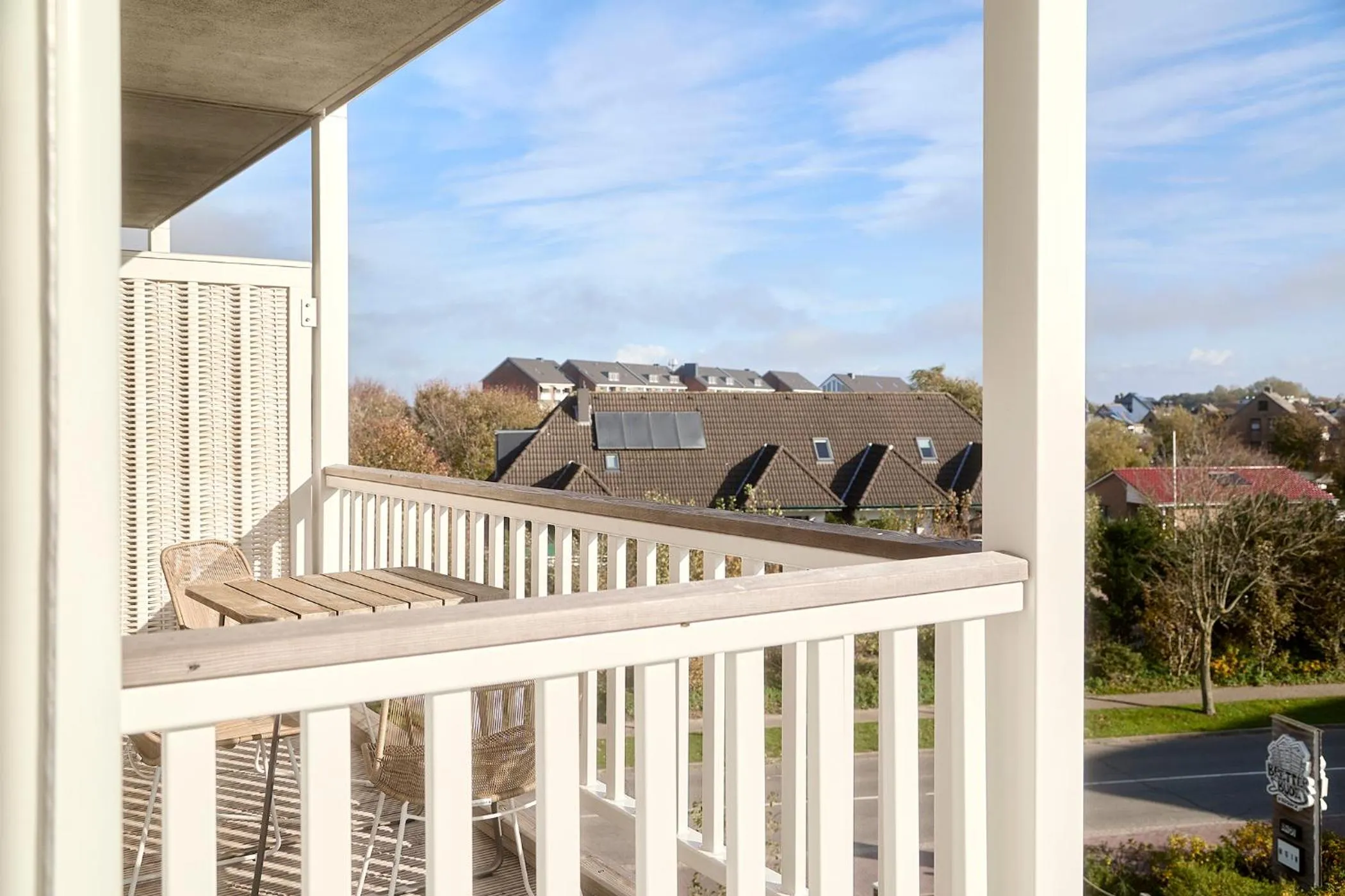 Balcony/Terrace in Beach Apartments Büsum