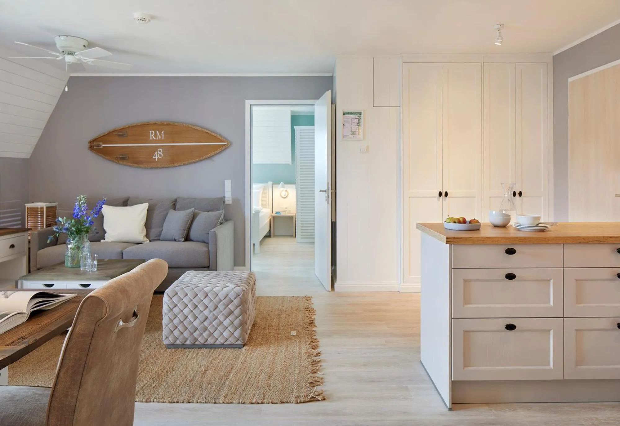 Living room in Beach Apartments Büsum