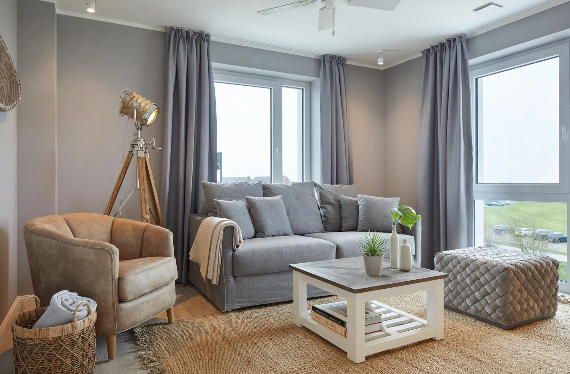 Living room in Beach Apartments Büsum