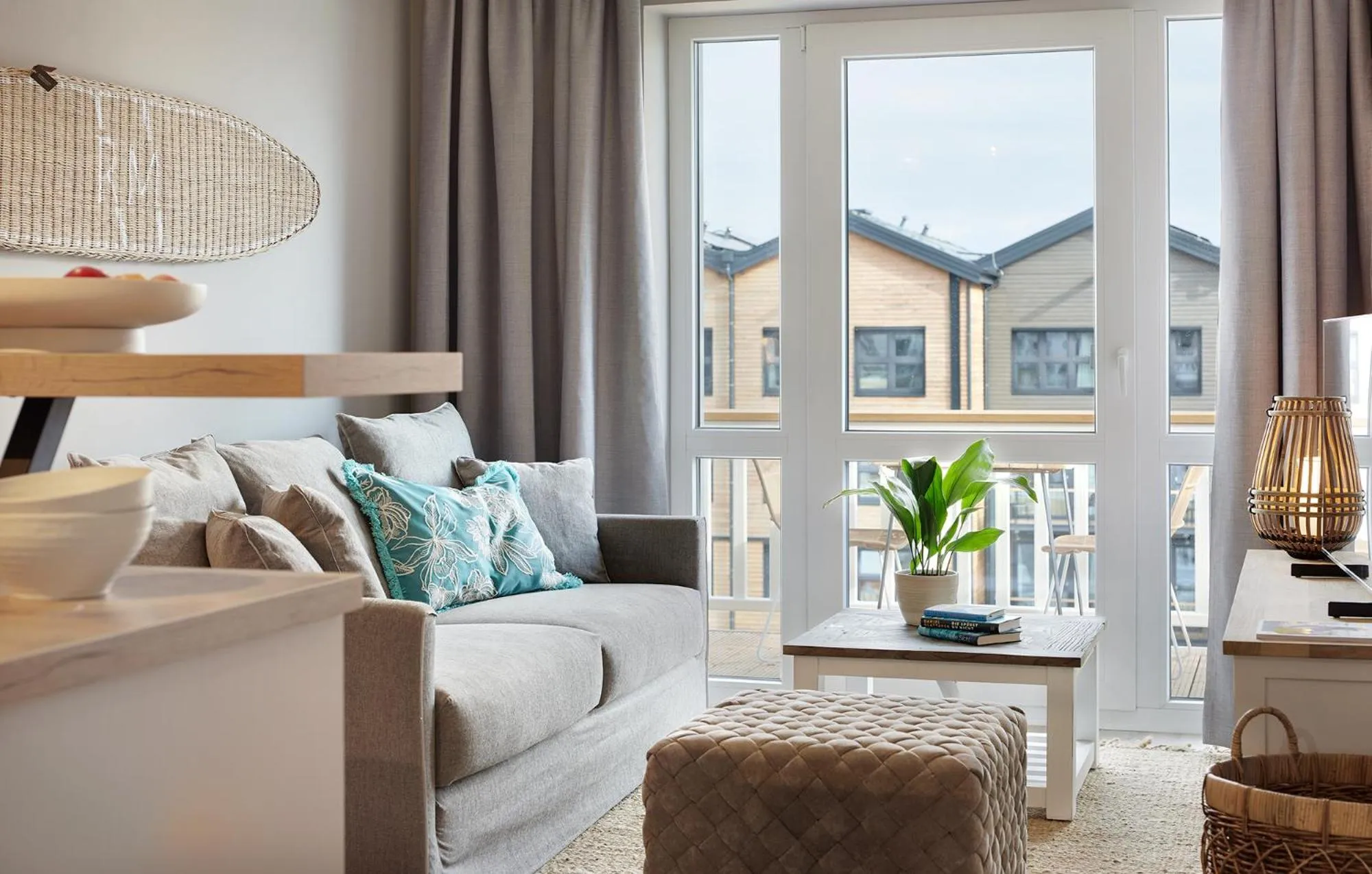 Living room in Beach Apartments Büsum