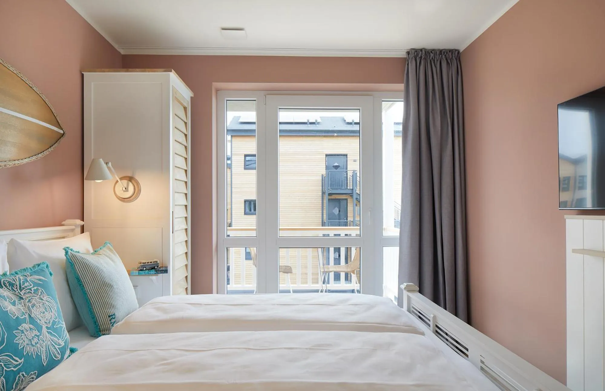 Bedroom, Bed in Beach Apartments Büsum