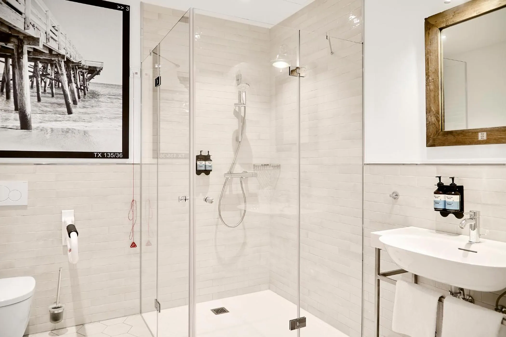 Bathroom in Beach Apartments Büsum