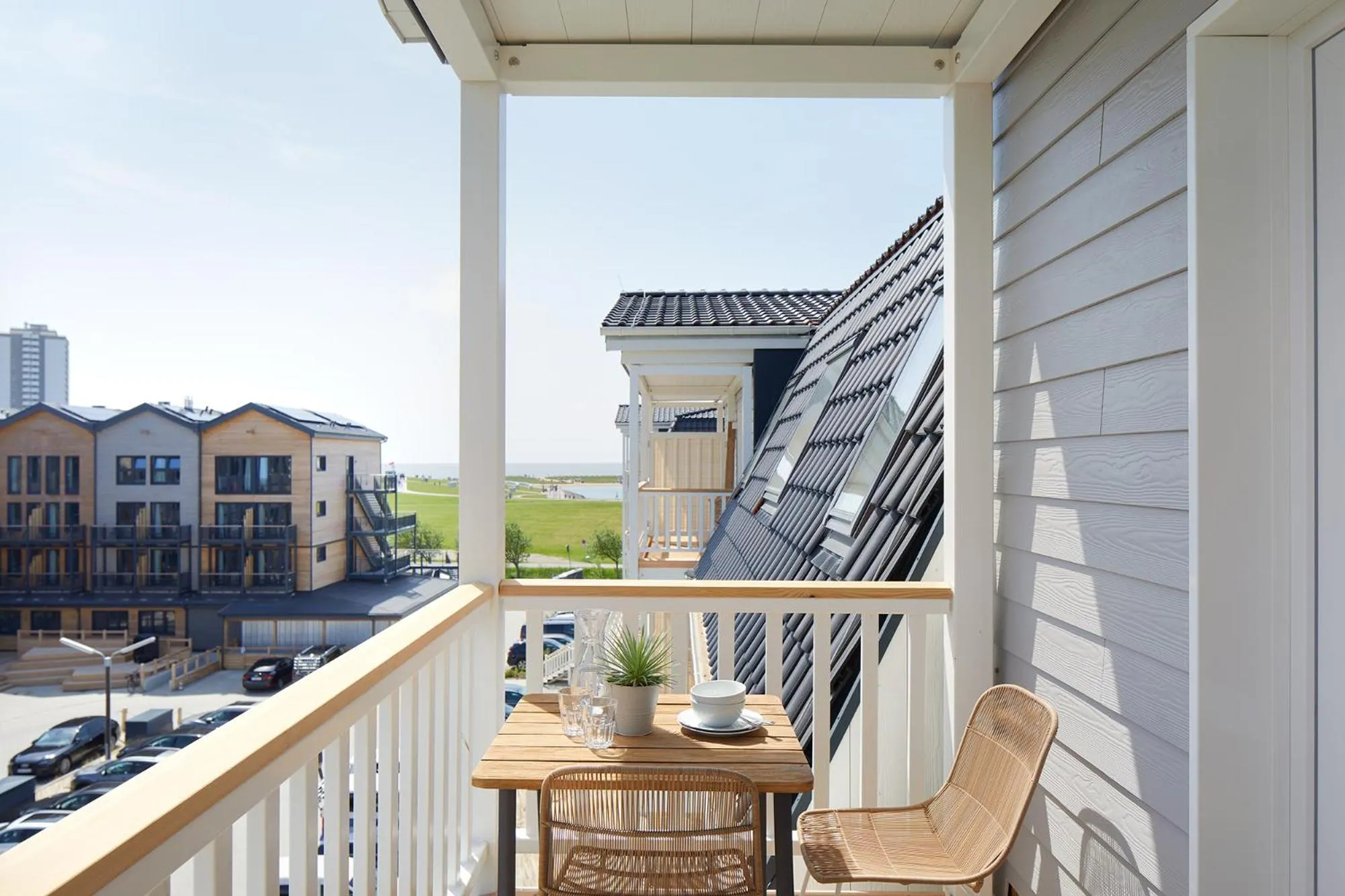 View (from property/room) in Beach Apartments Büsum