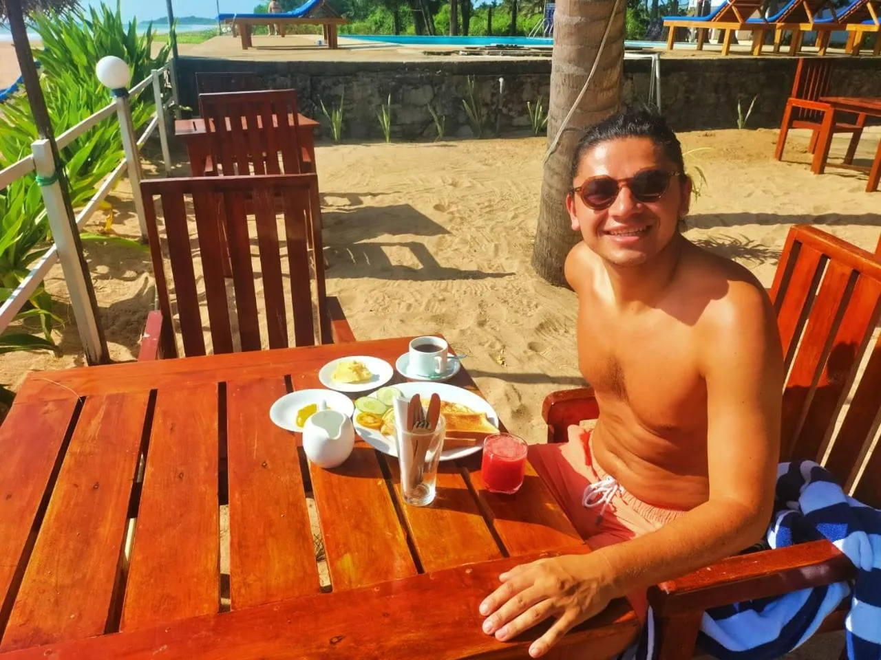 Breakfast in Hotel Coral Bay