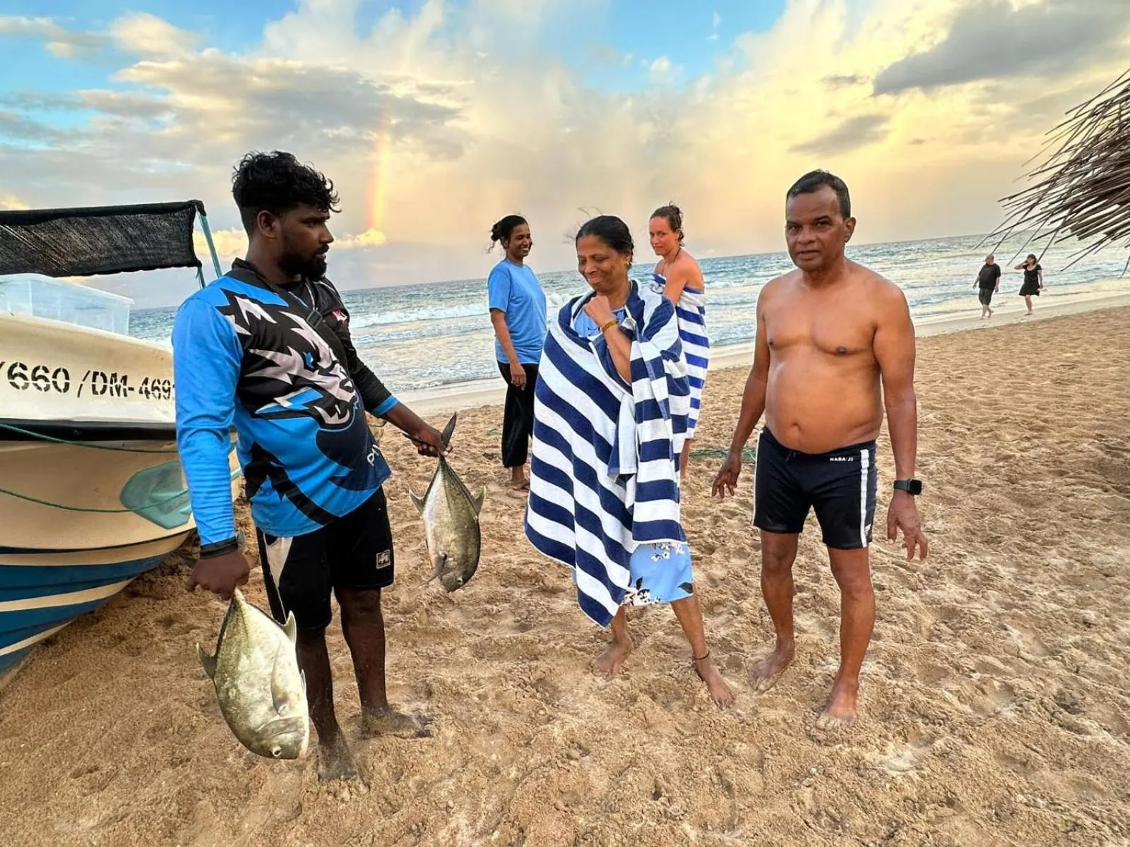 Fishing in Hotel Coral Bay