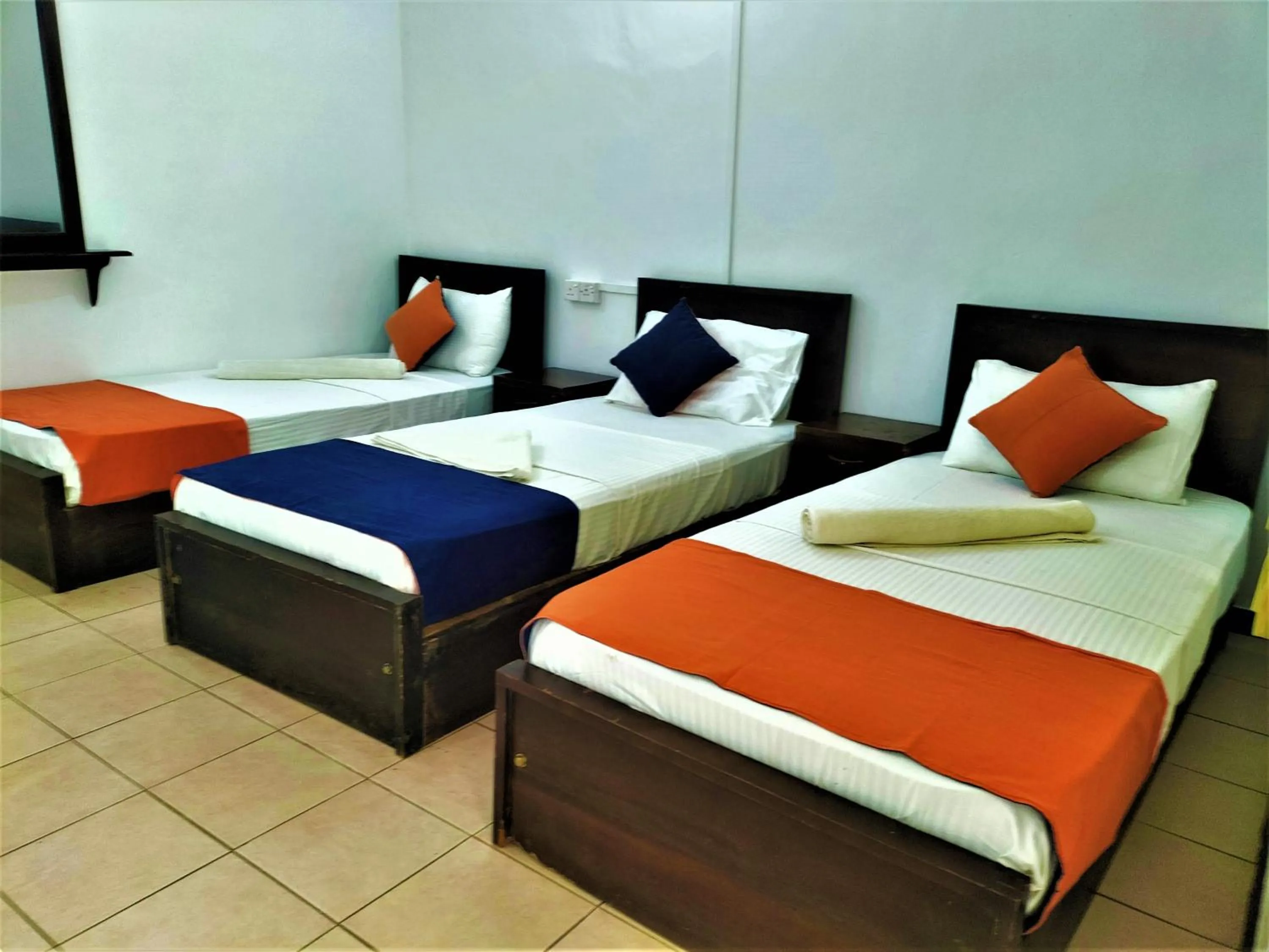 Bed in Hotel Coral Bay