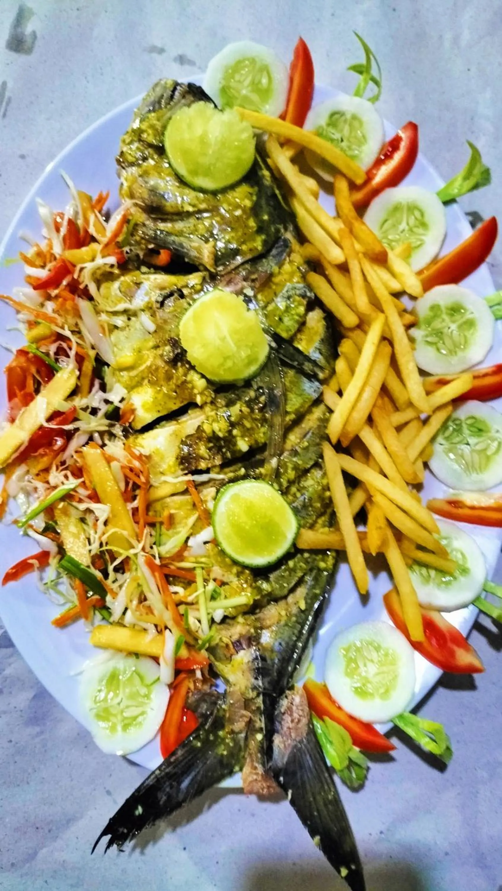 Food in Hotel Coral Bay