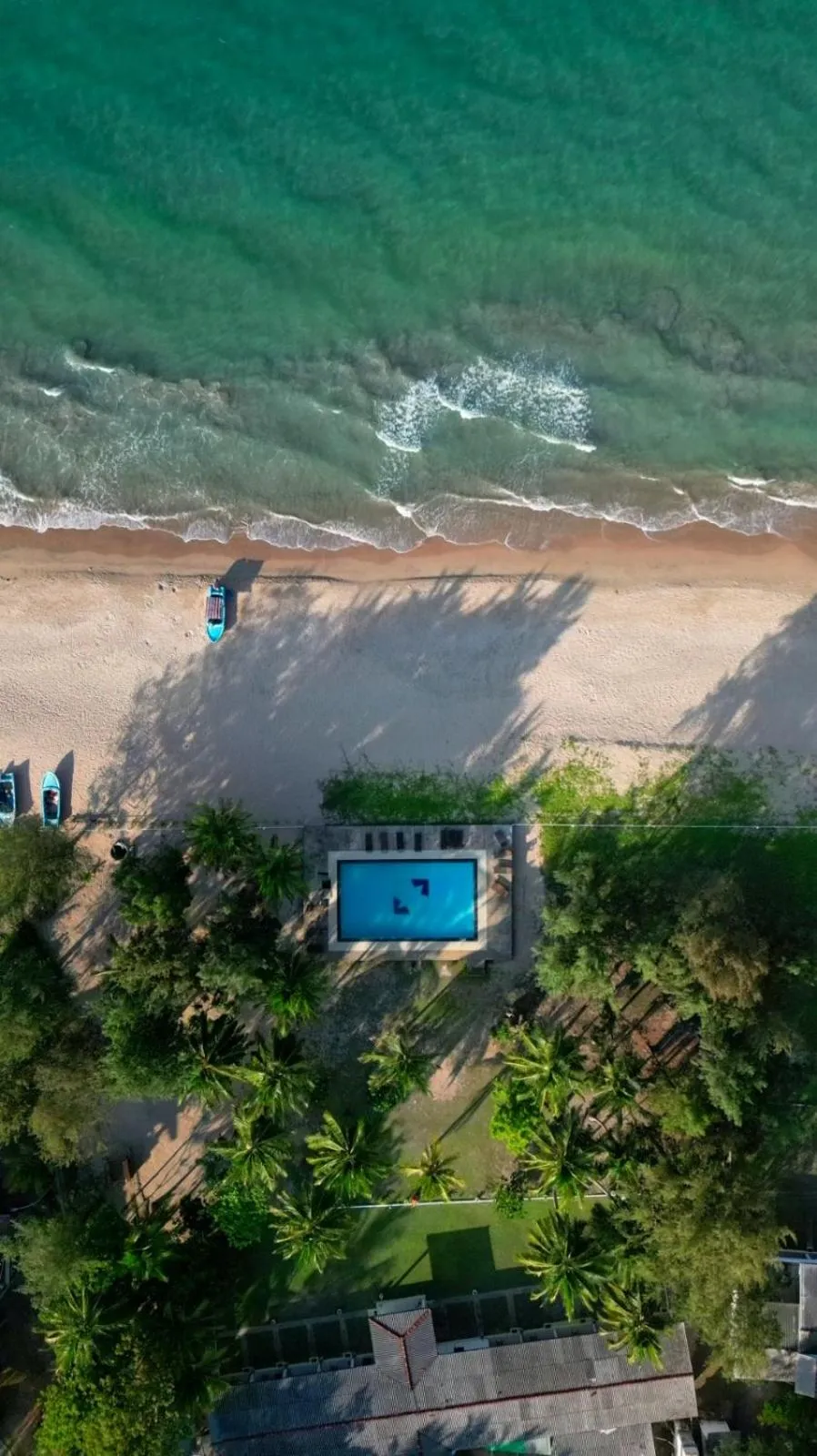 Bird's eye view in Hotel Coral Bay