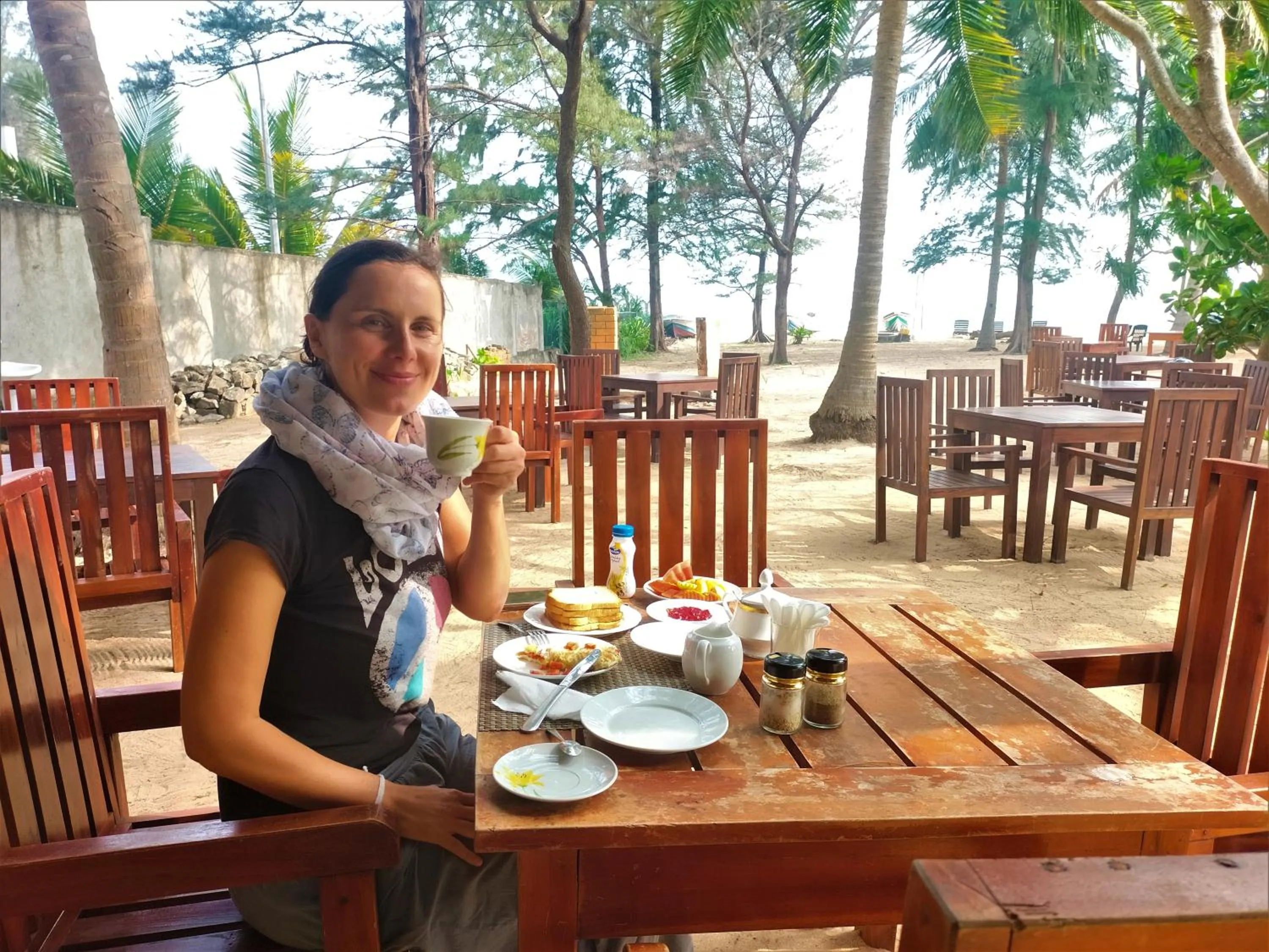 Breakfast in Hotel Coral Bay