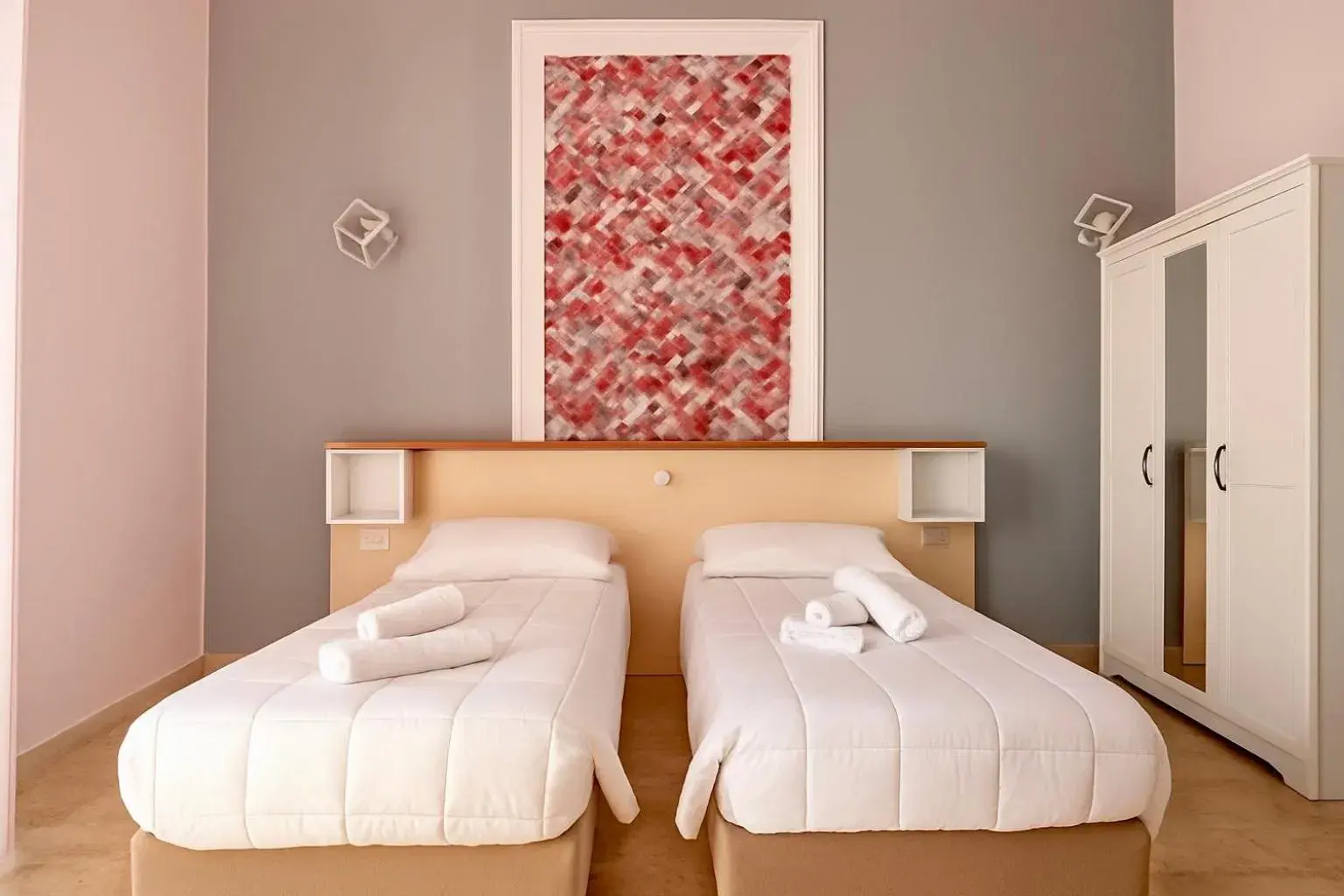 Double Room with Balcony in Margherita Rooms Double Room with Balcony in Margherita Rooms