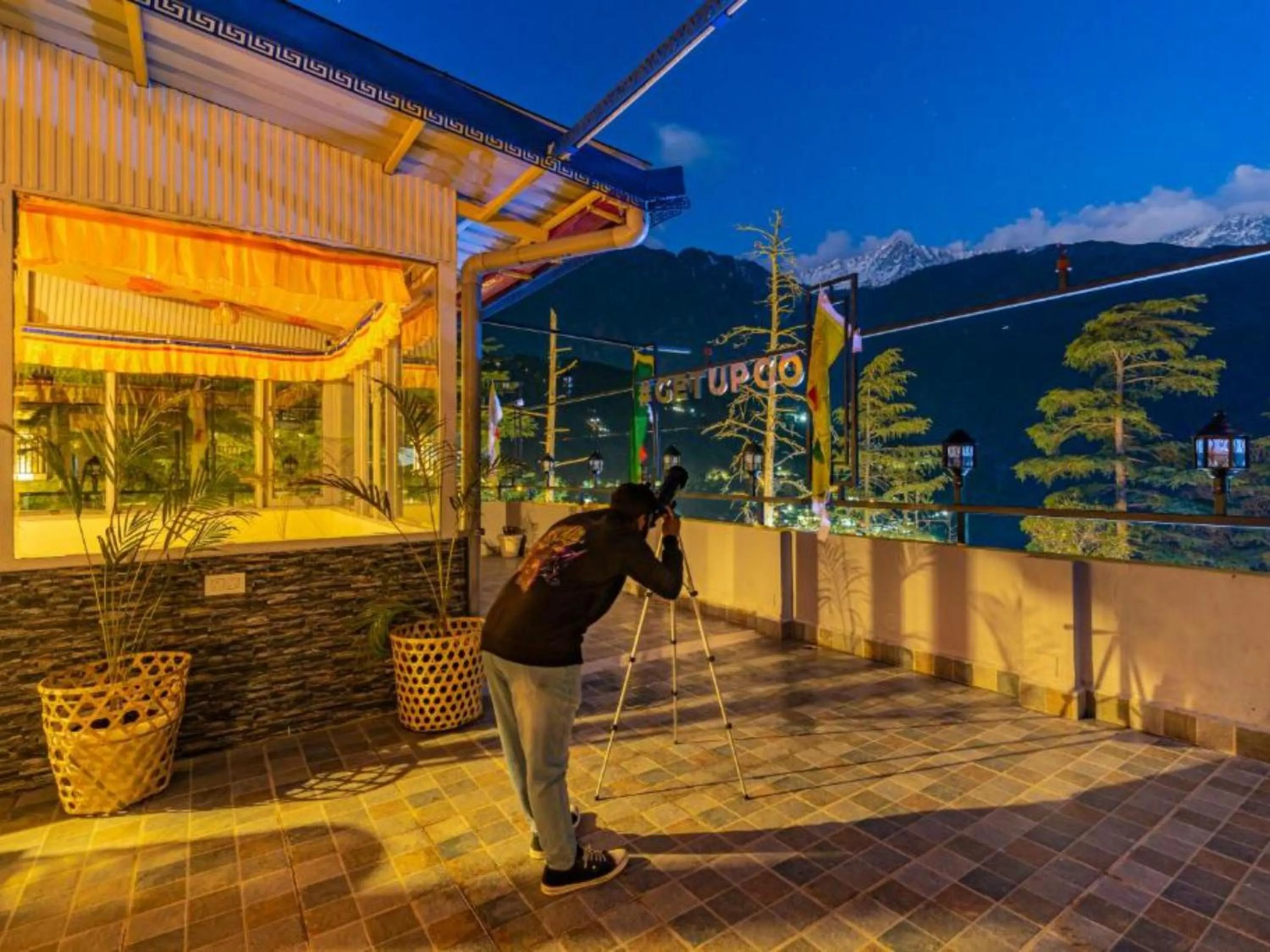 Property building in The Hosteller Mcleodganj, Mall Road