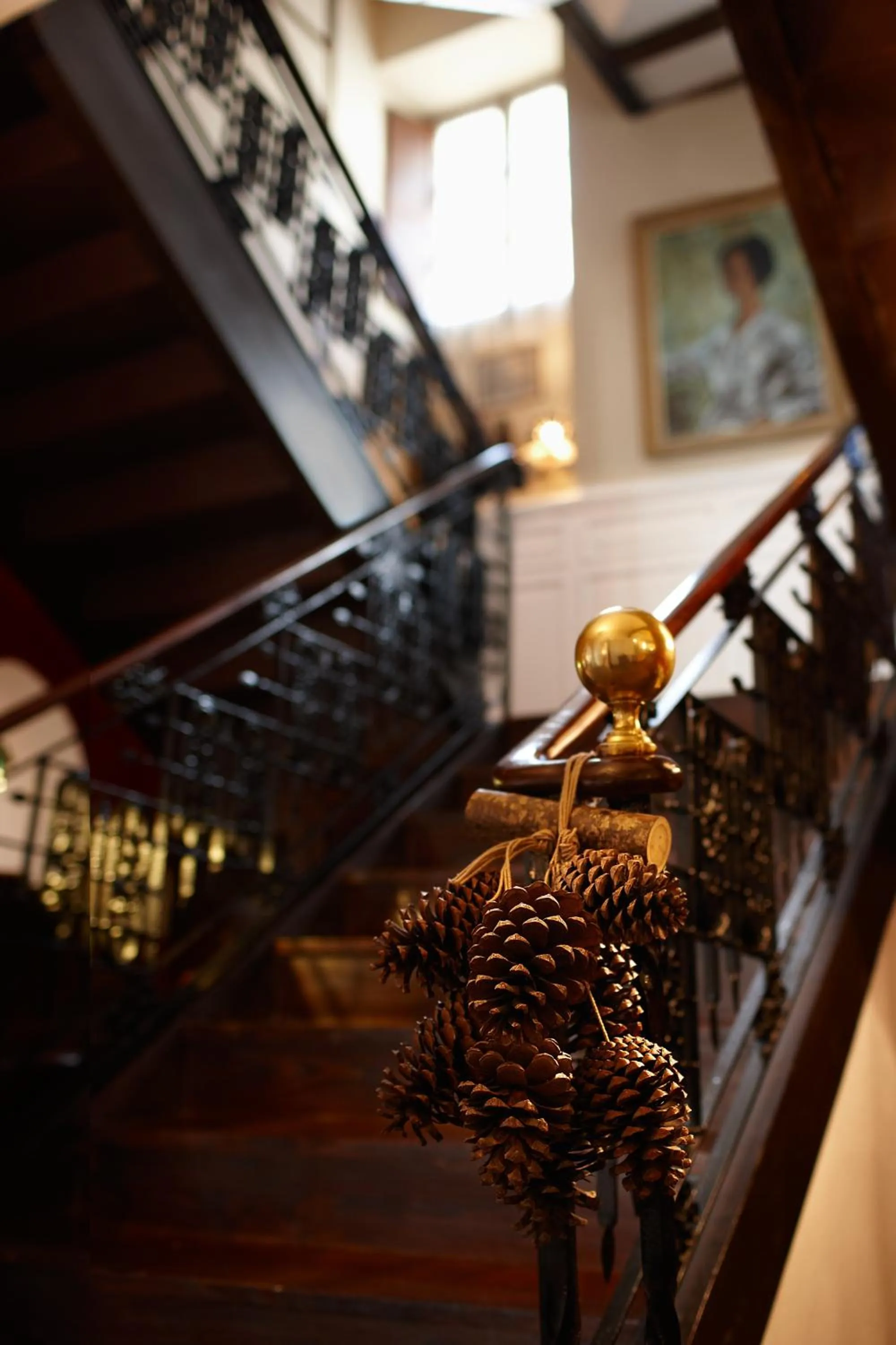 Decorative detail in Churrut Hotel