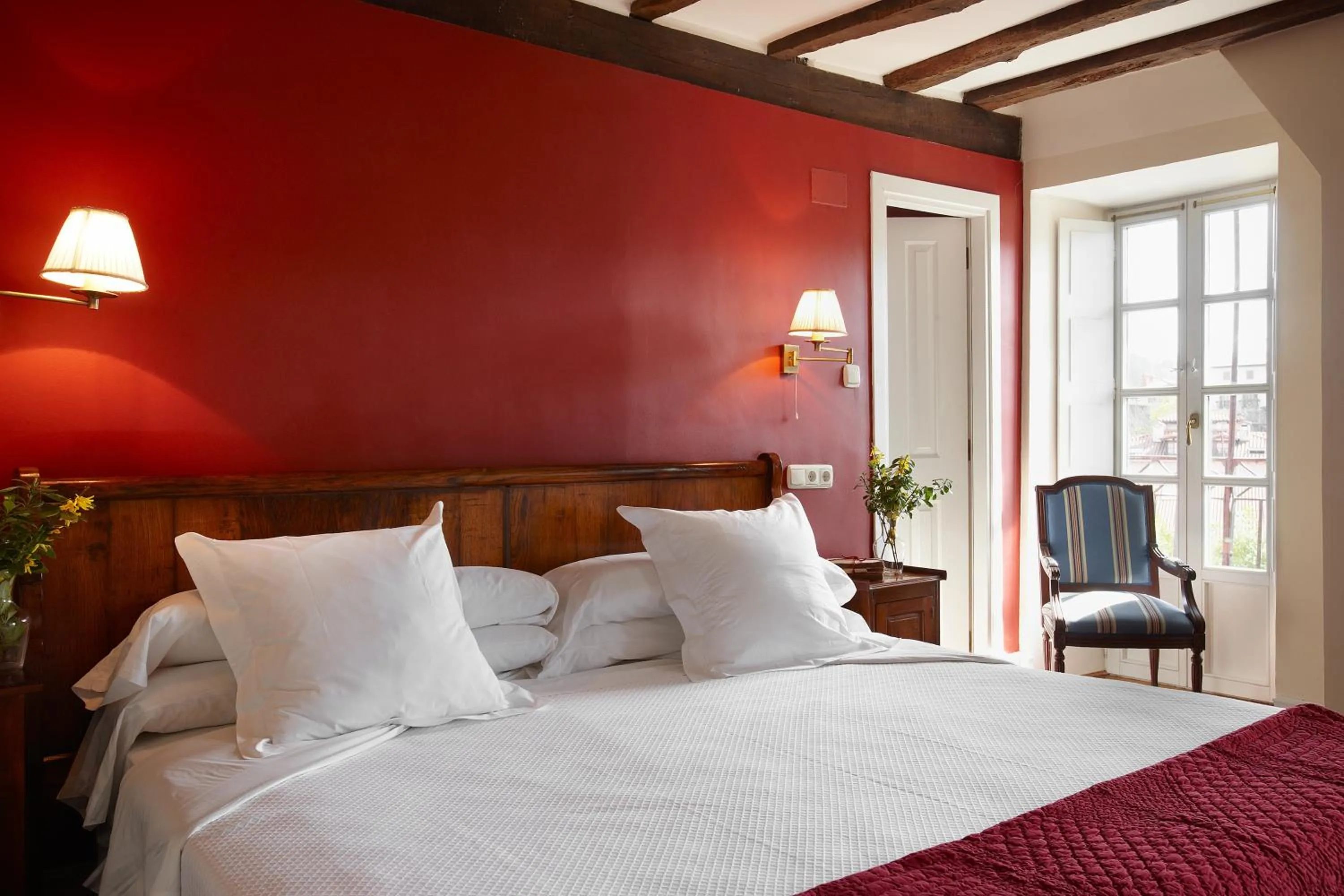 Bed in Churrut Hotel