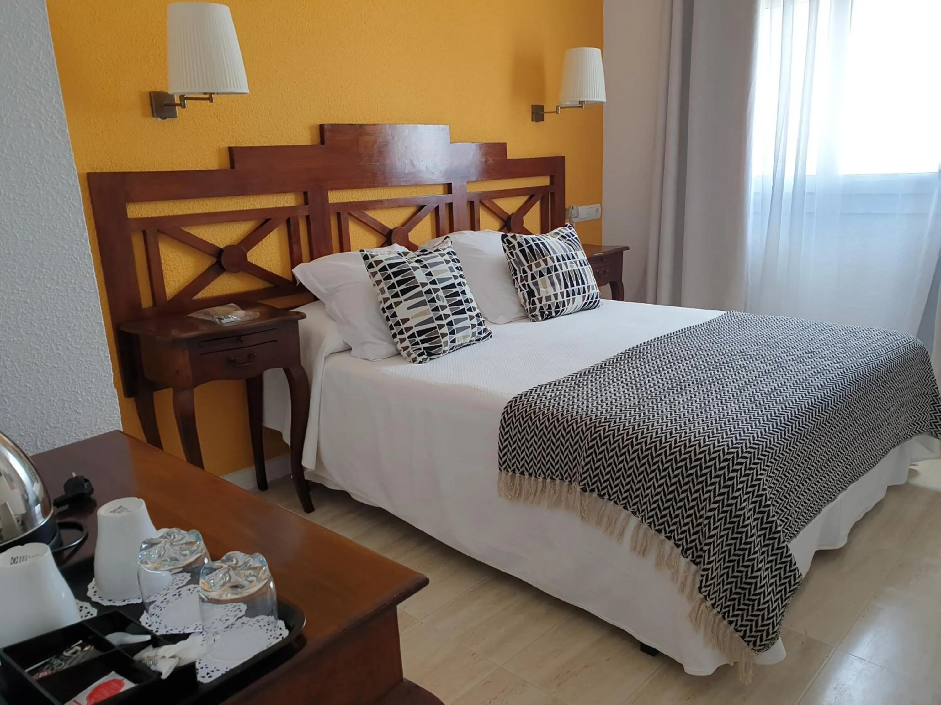 Bedroom, Bed in Hotel Boutique Las Arenas