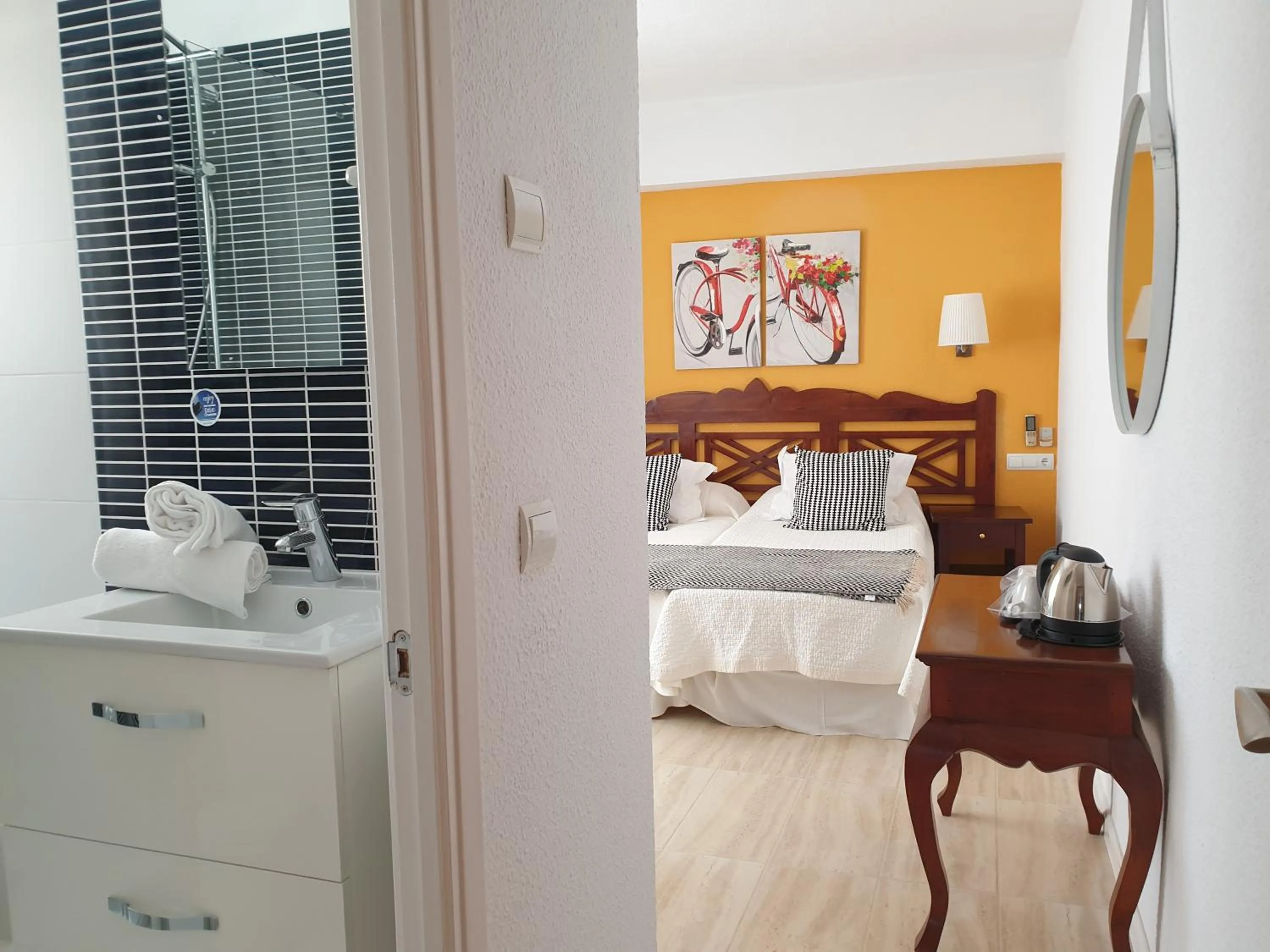 Bed in Hotel Boutique Las Arenas