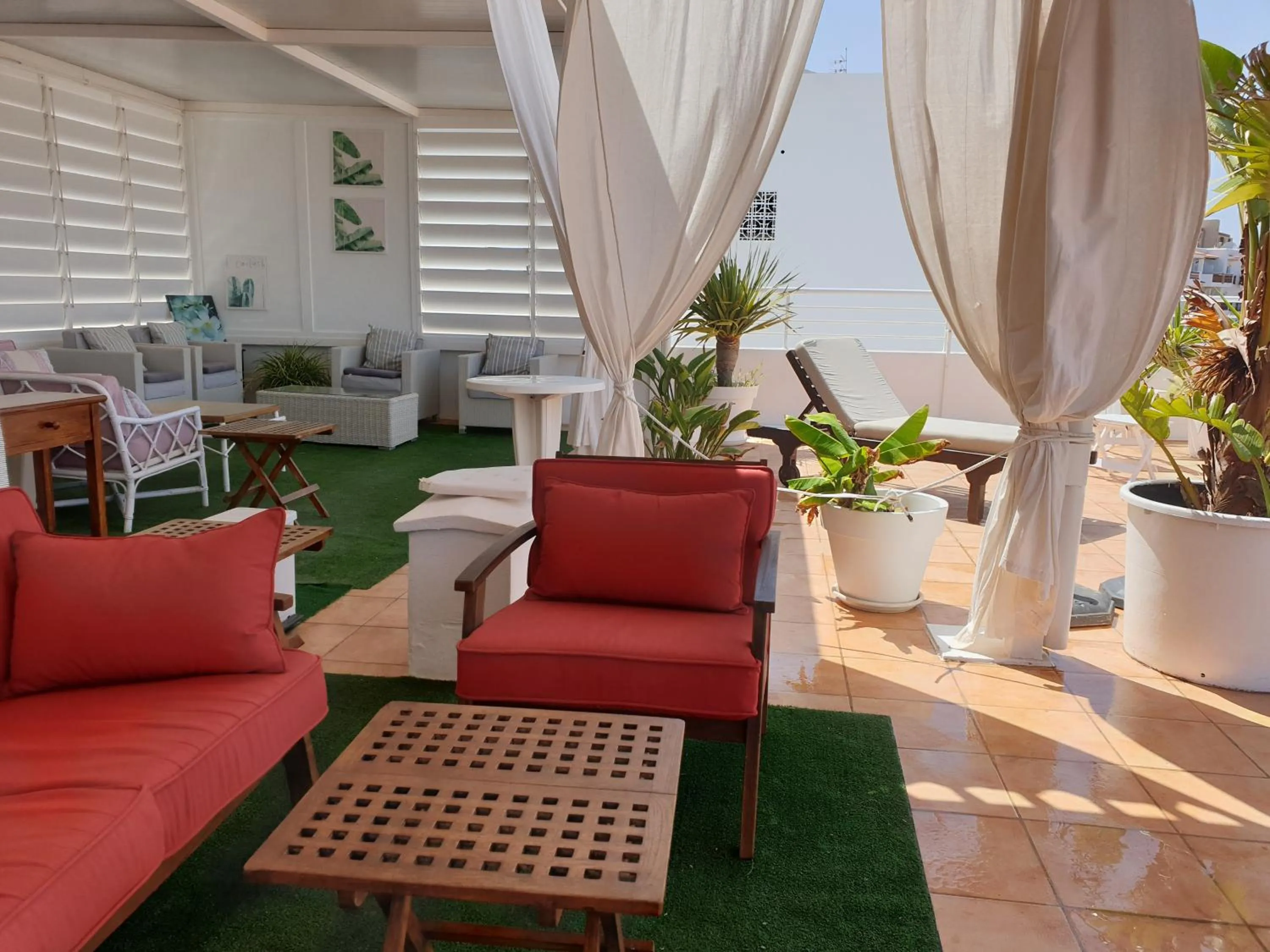 Balcony/Terrace in Hotel Boutique Las Arenas