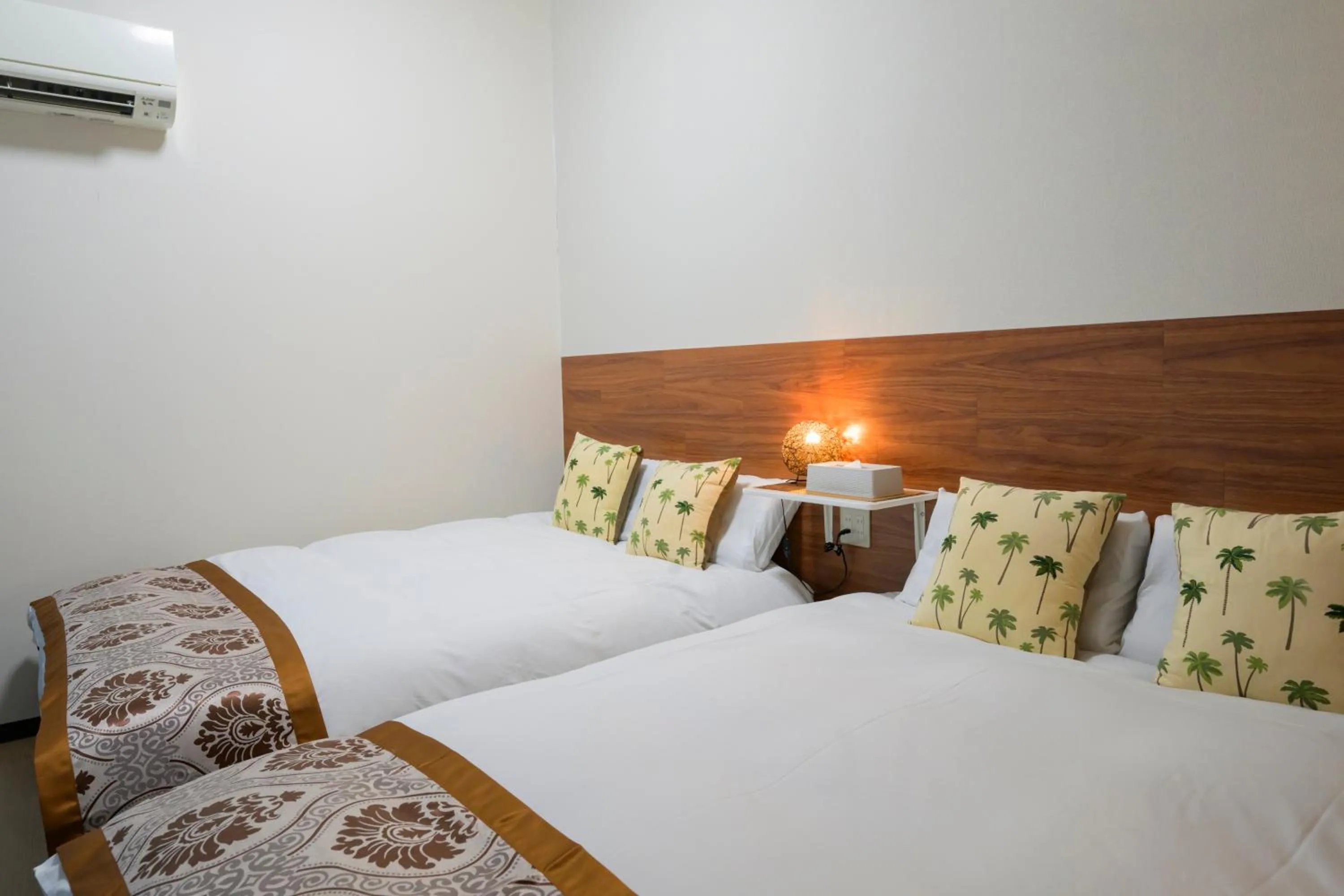 Bed in HOTEL AARON通天東