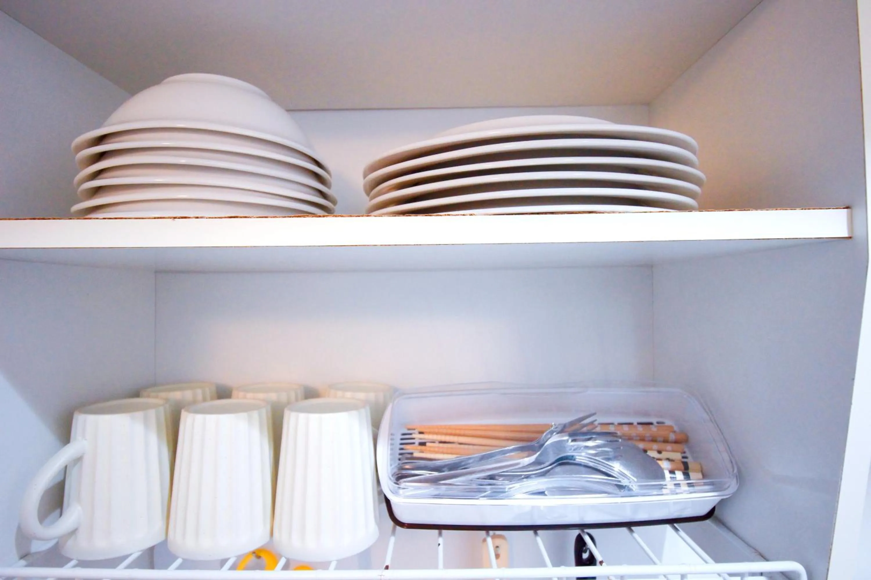 Kitchen or kitchenette in HOTEL AARON通天東