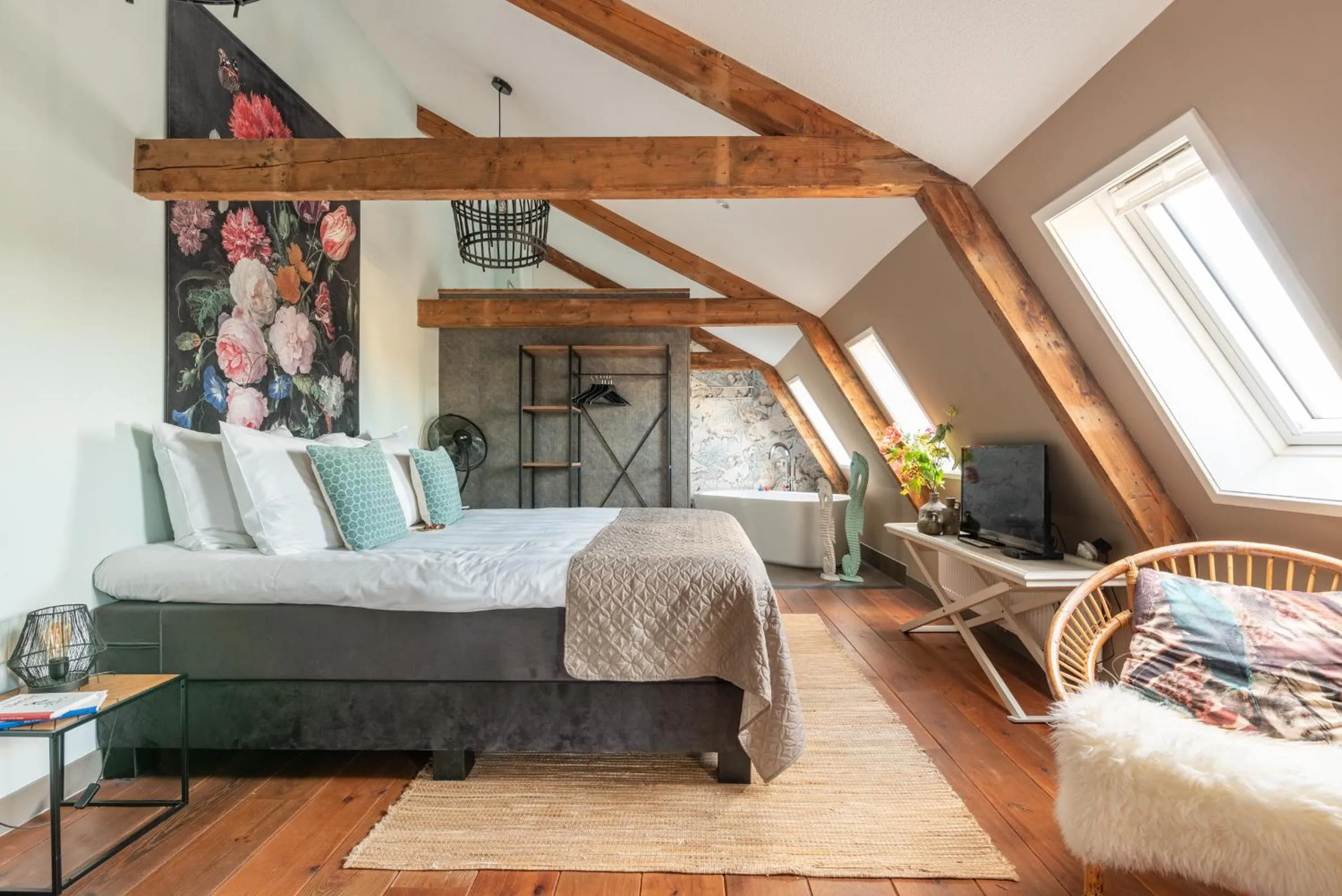 Bed in Bed and Breakfast Geliefd