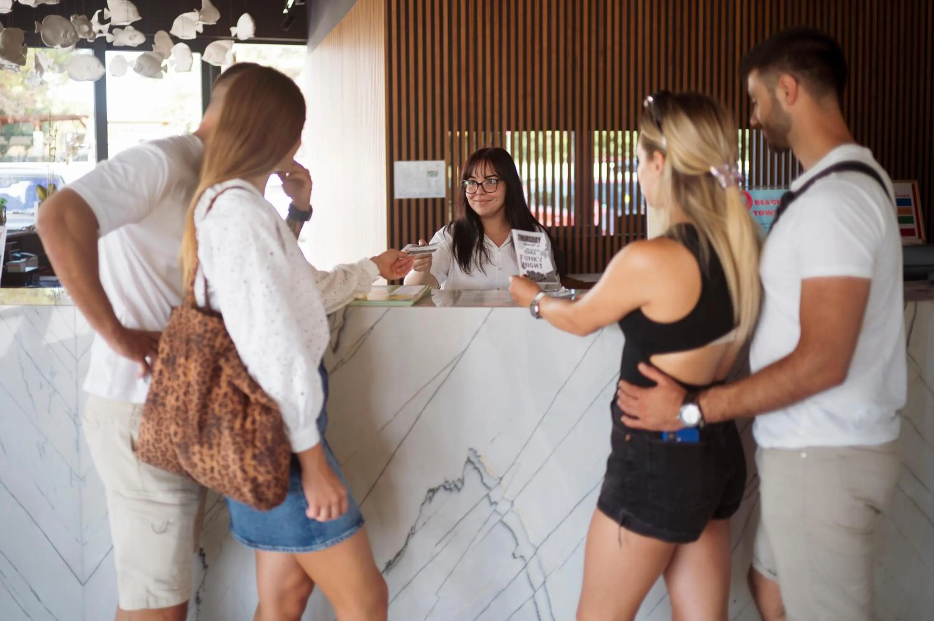 People in Resort Del Mar Emotion