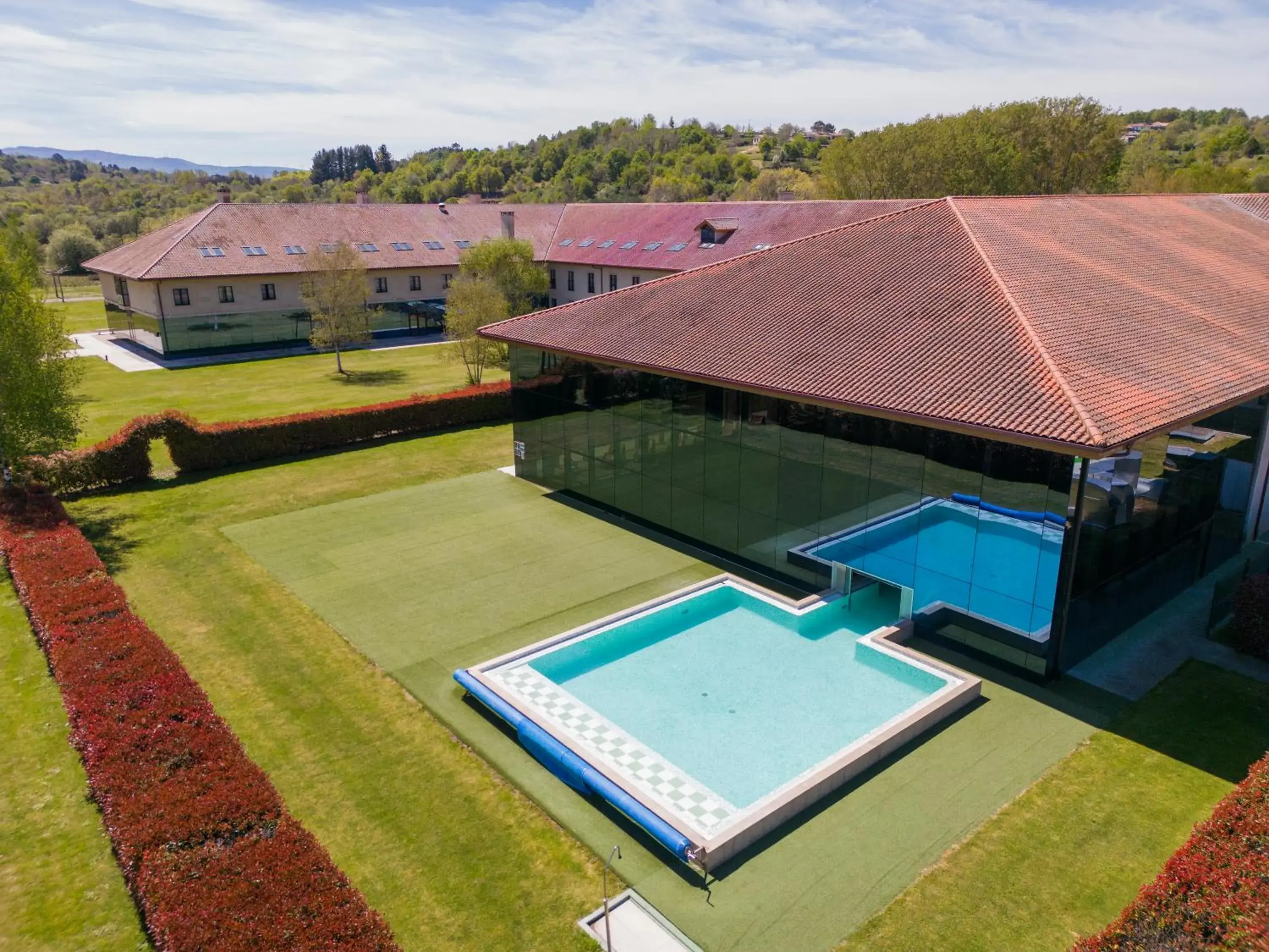 Bird's eye view in IBERIK Augas Santas Balneario & Golf Bird's eye view in IBERIK Augas Santas Balneario & Golf