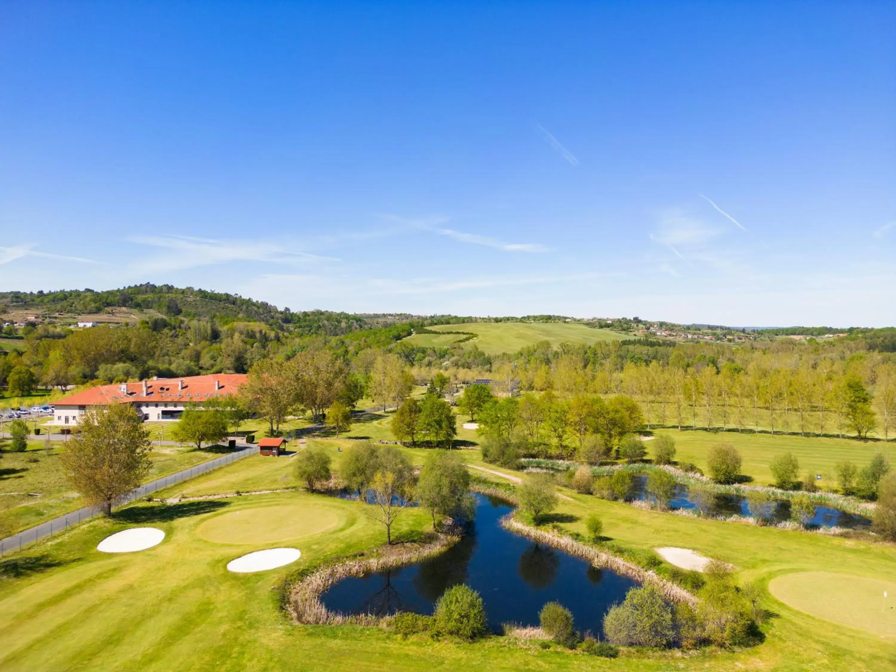 Bird's eye view in IBERIK Augas Santas Balneario & Golf Bird's eye view in IBERIK Augas Santas Balneario & Golf