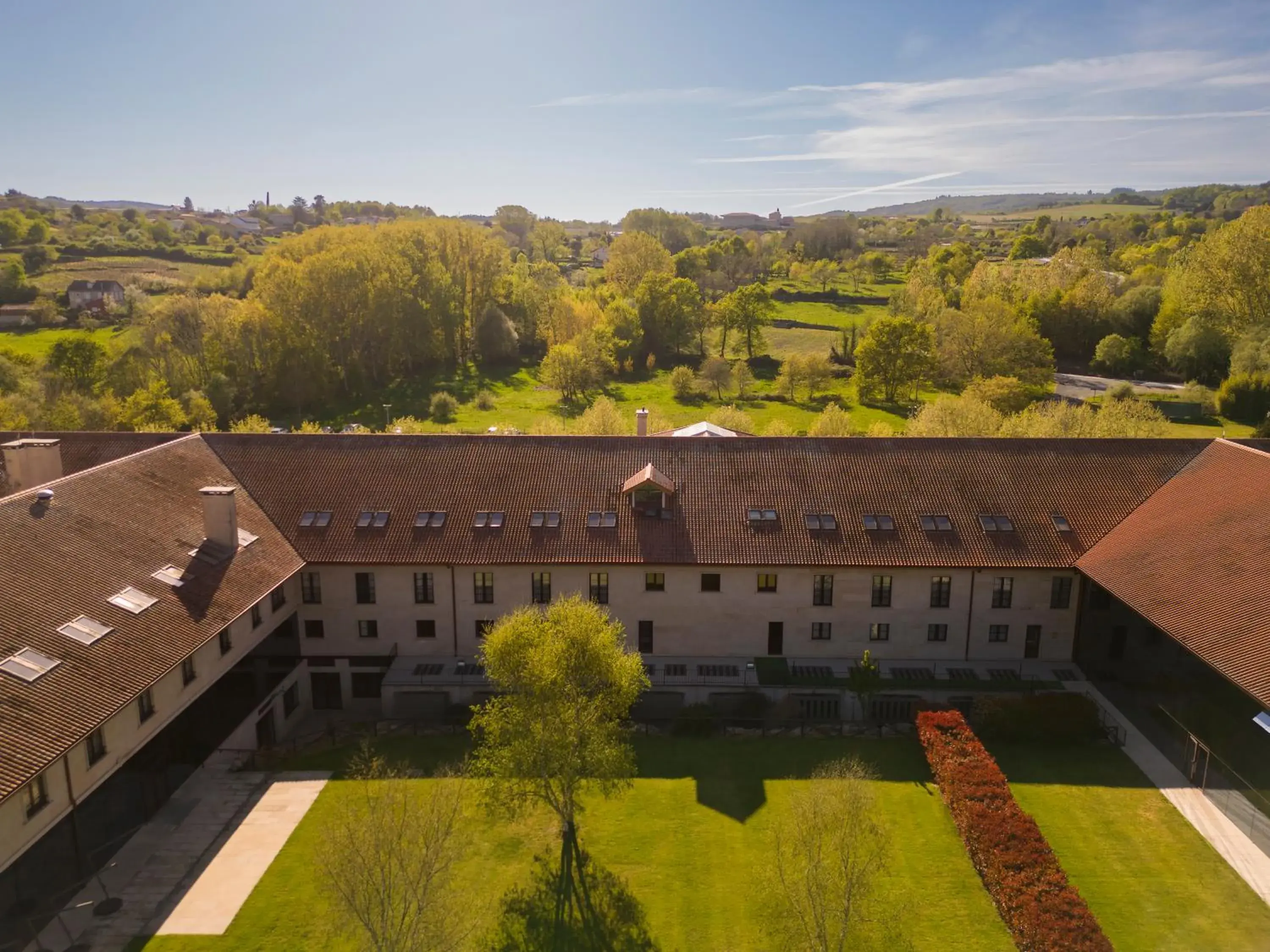 Bird's eye view in IBERIK Augas Santas Balneario & Golf Bird's eye view in IBERIK Augas Santas Balneario & Golf