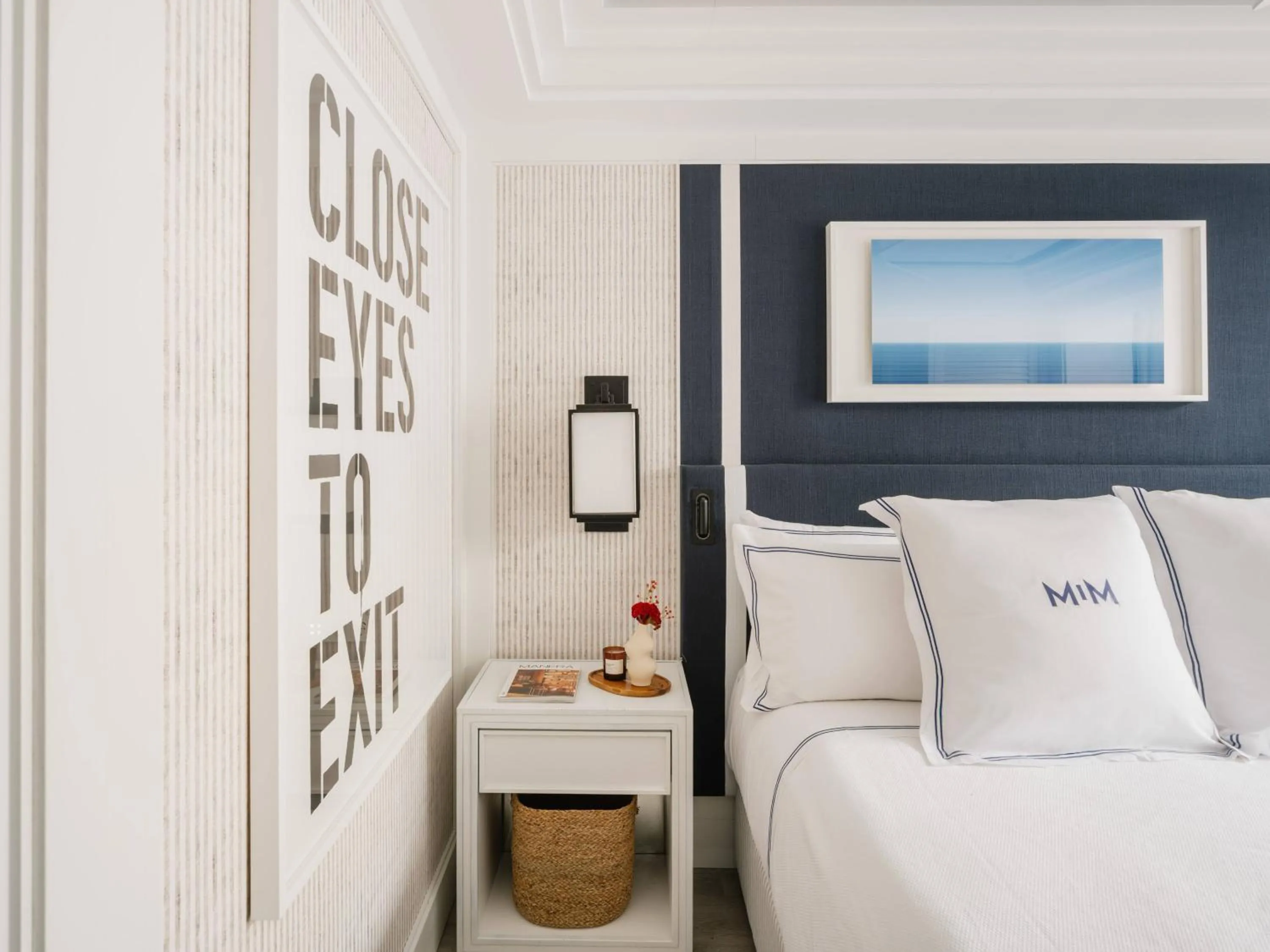 Bed in MiM Sotogrande Meliá Collection