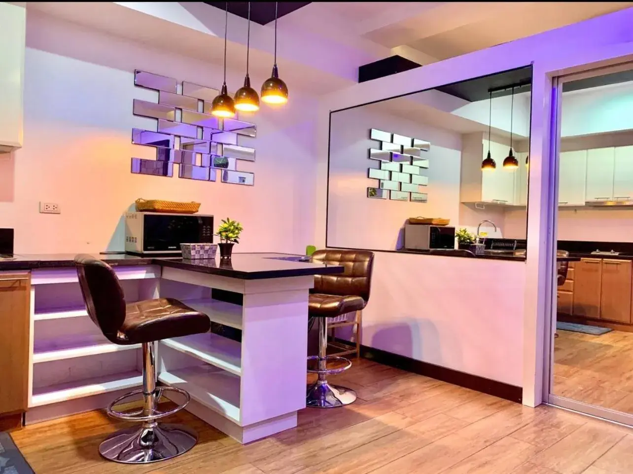 Seating area in Luxury 1BR Unit with Pool at Venice Luxury Residences, Tower Domenico, McKinley Hill, Taguig City Seating area in Luxury 1BR Unit with Pool at Venice Luxury Residences, Tower Domenico, McKinley Hill, Taguig City