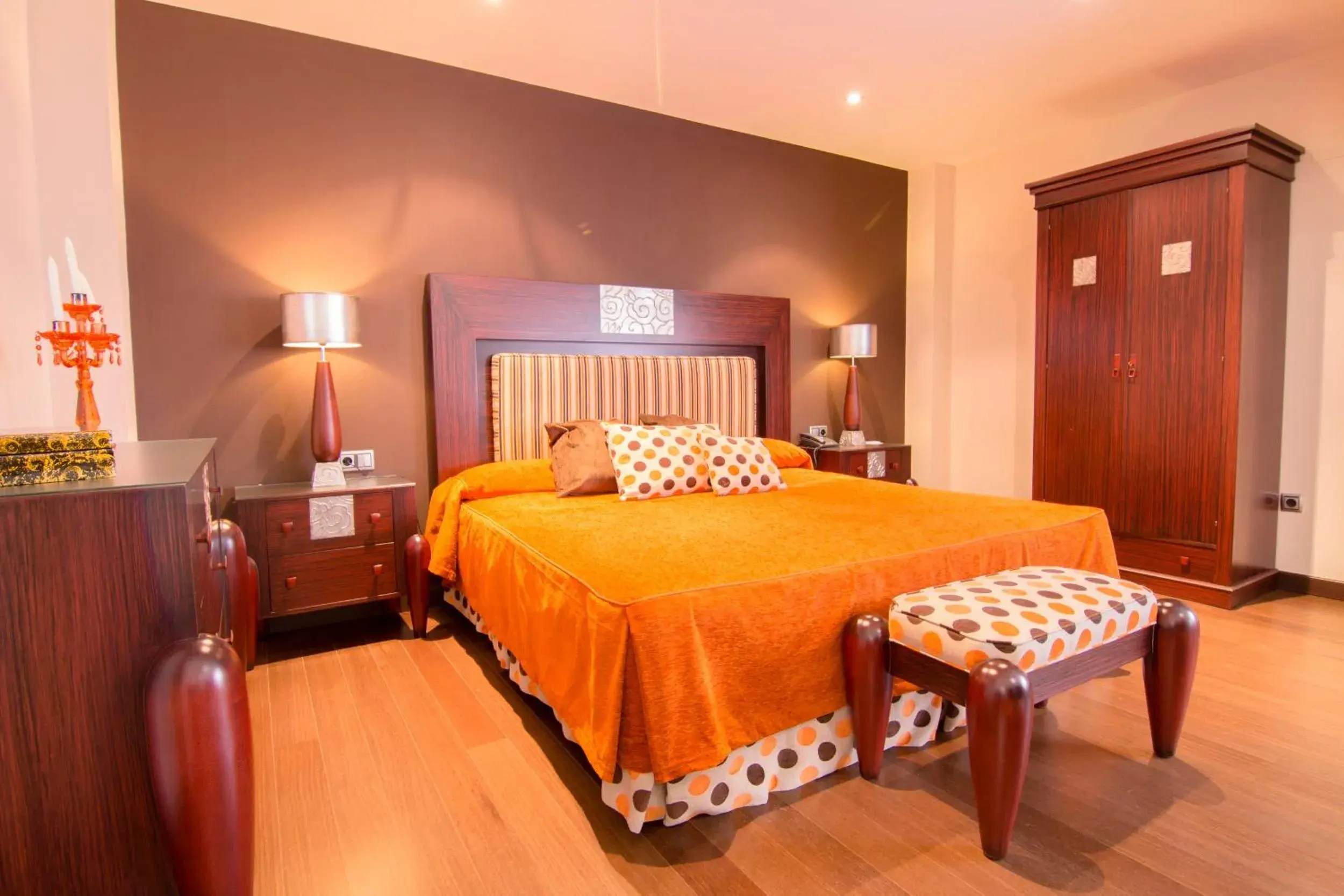 Bed in Hotel Carmen Bed in Hotel Carmen